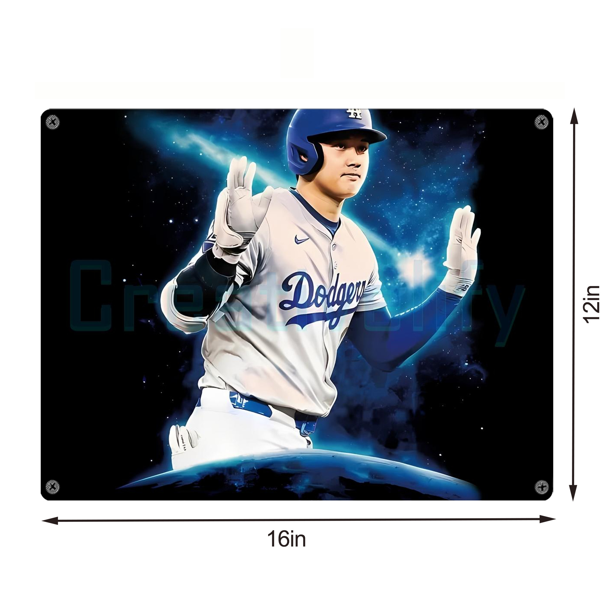  Vintage Metal Tin Sign 16x12 – Full-Print Iron Wall Decor – Durable, Fade-Resistant – Easy To Hang – Ideal For Home, Bar, Kitchen & Office Decor