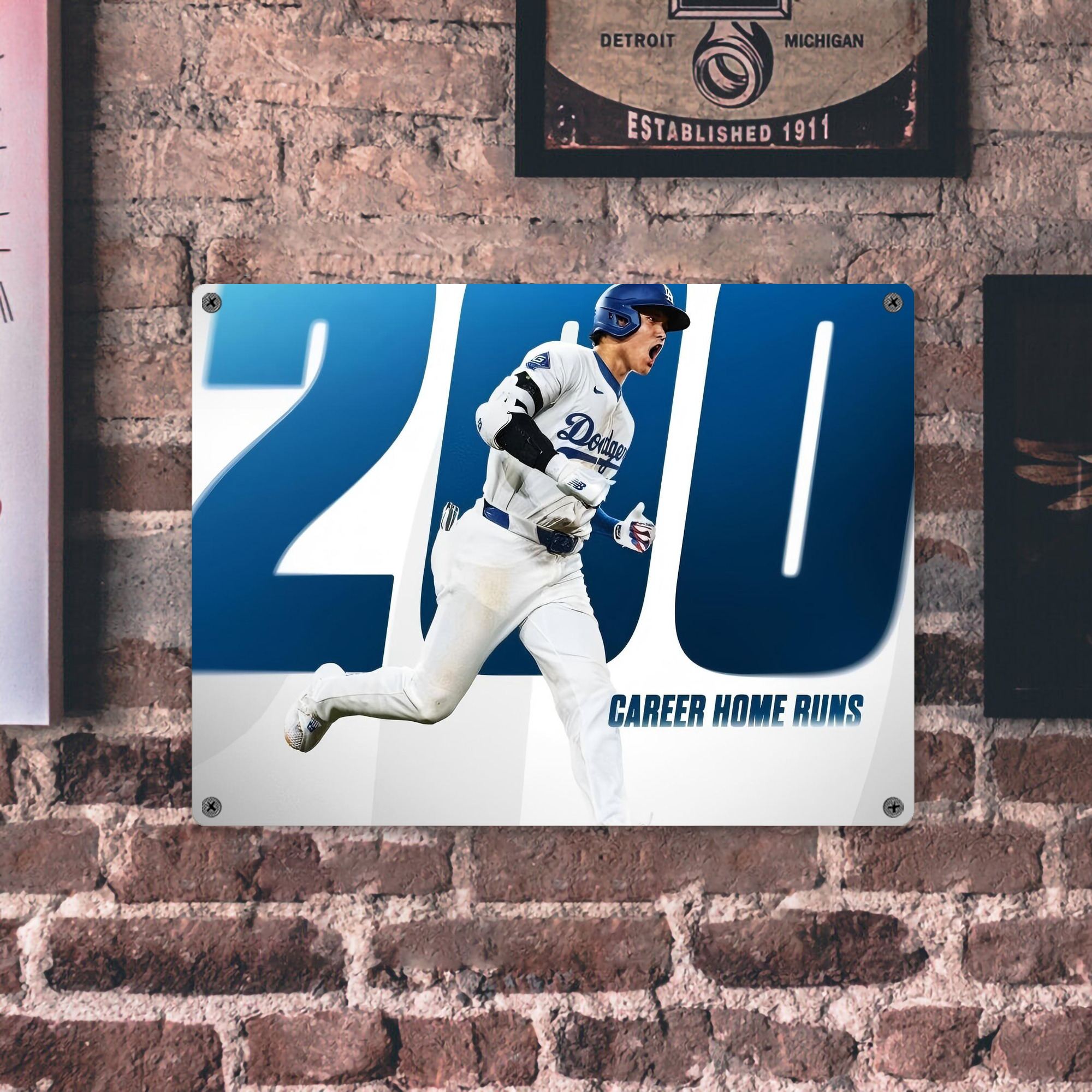  Vintage Metal Tin Sign 16x12 – Full-Print Iron Wall Decor – Durable, Fade-Resistant – Easy To Hang – Ideal For Home, Bar, Kitchen & Office Decor