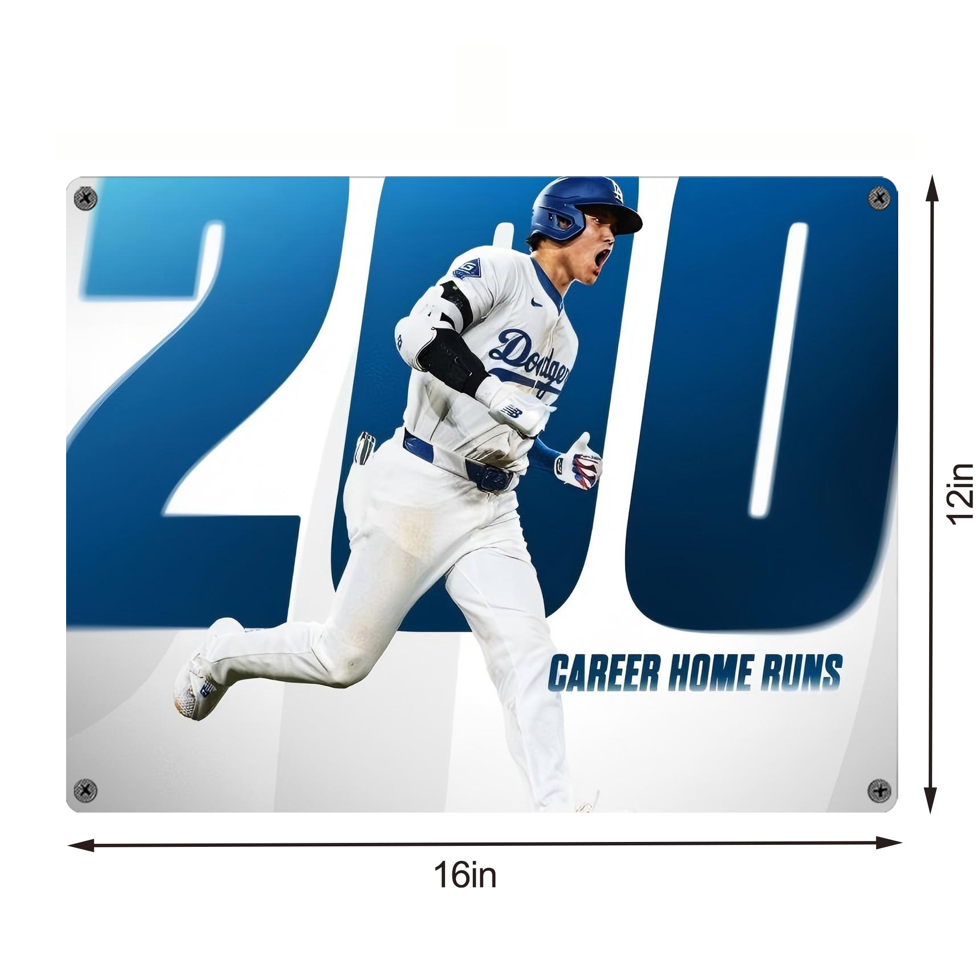  Vintage Metal Tin Sign 16x12 – Full-Print Iron Wall Decor – Durable, Fade-Resistant – Easy To Hang – Ideal For Home, Bar, Kitchen & Office Decor