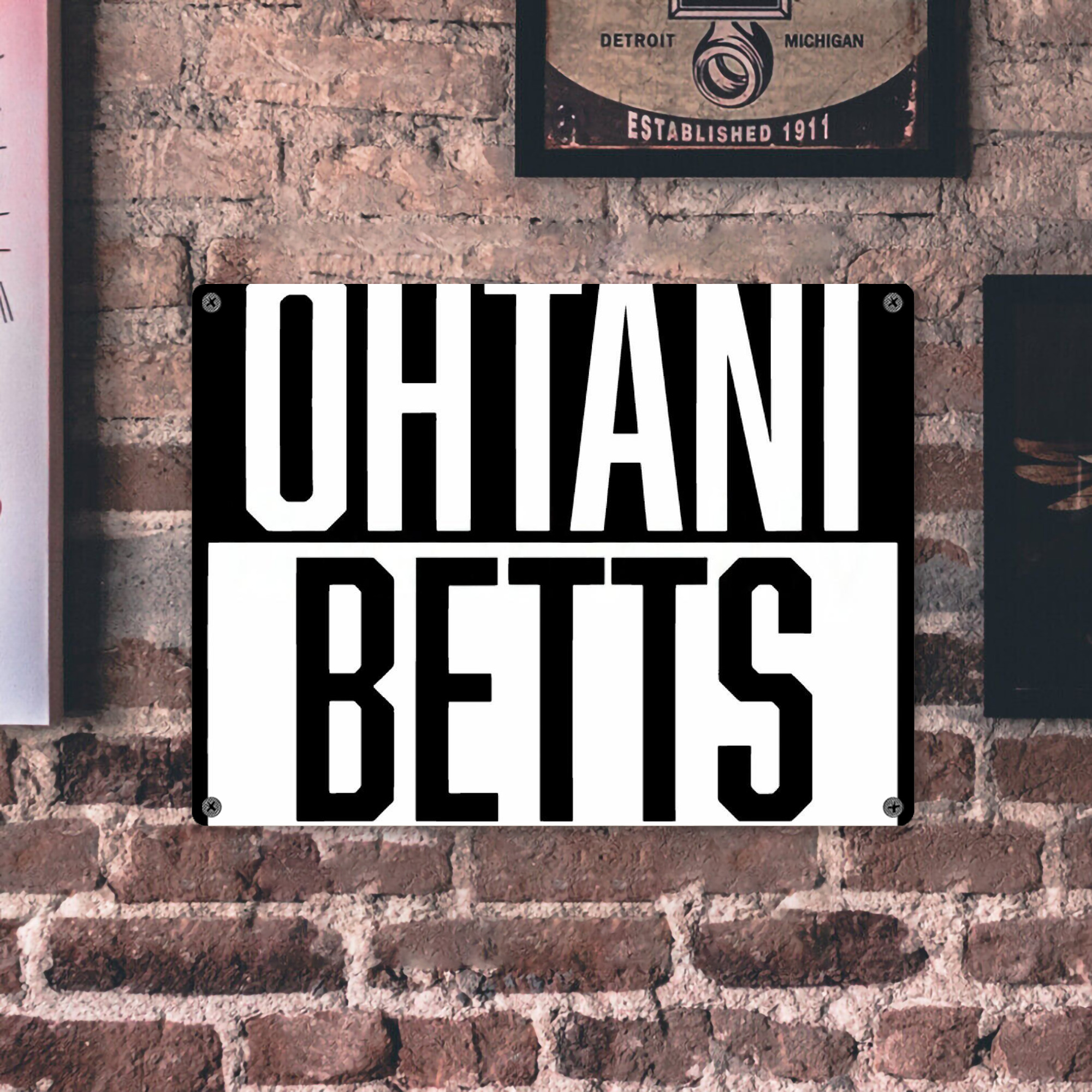  Vintage Metal Tin Sign 16x12 – Full-Print Iron Wall Decor – Durable, Fade-Resistant – Easy To Hang – Ideal For Home, Bar, Kitchen & Office Decor