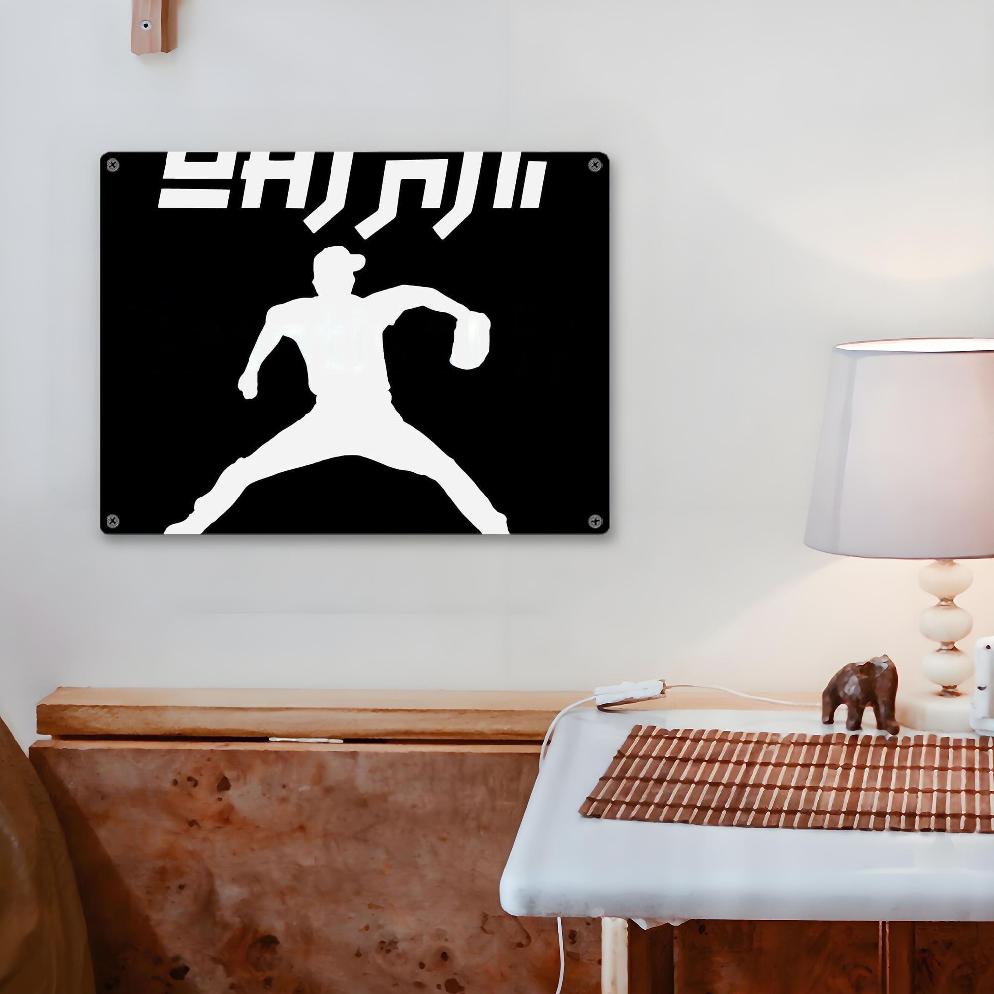  Vintage Metal Tin Sign 16x12 – Full-Print Iron Wall Decor – Durable, Fade-Resistant – Easy To Hang – Ideal For Home, Bar, Kitchen & Office Decor