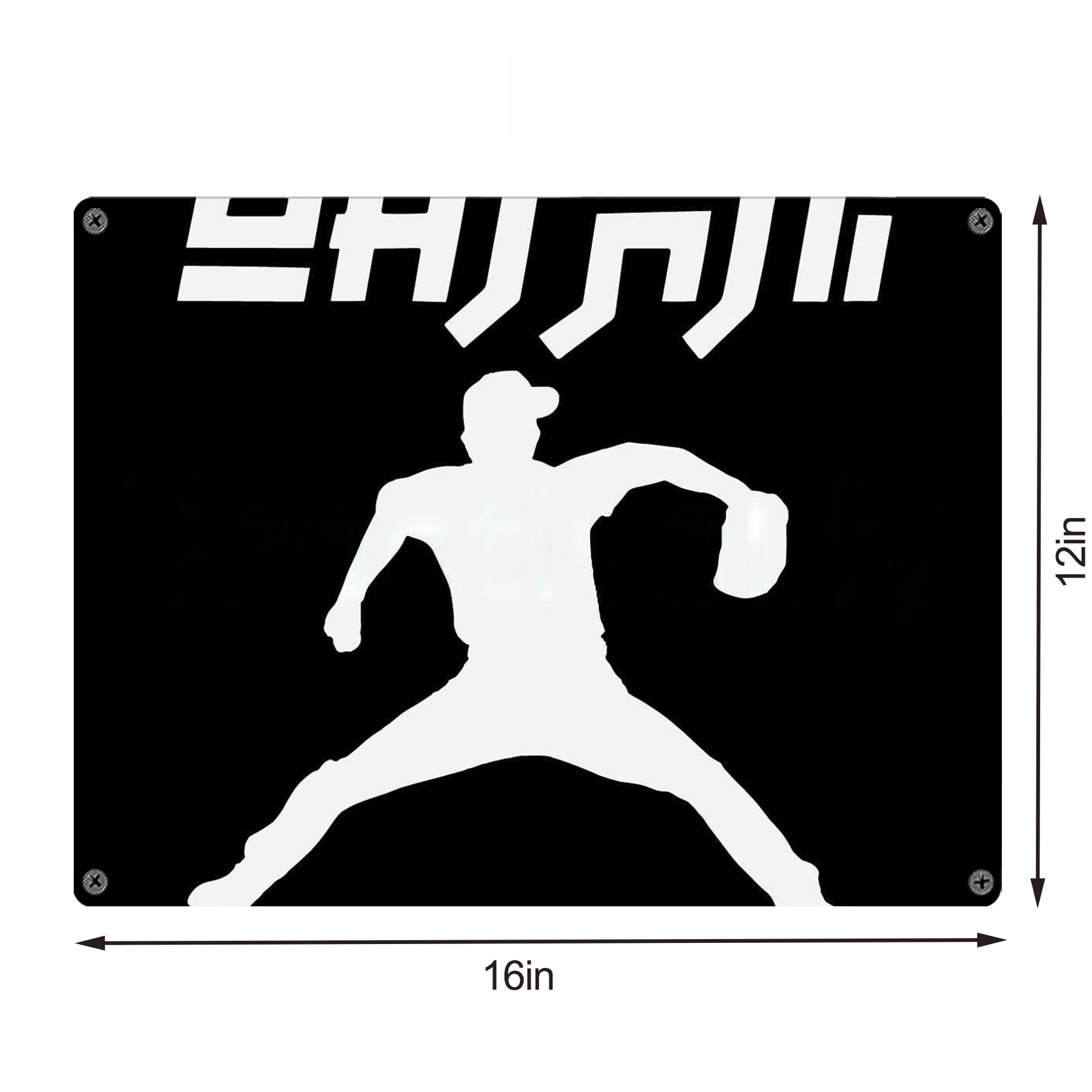  Vintage Metal Tin Sign 16x12 – Full-Print Iron Wall Decor – Durable, Fade-Resistant – Easy To Hang – Ideal For Home, Bar, Kitchen & Office Decor