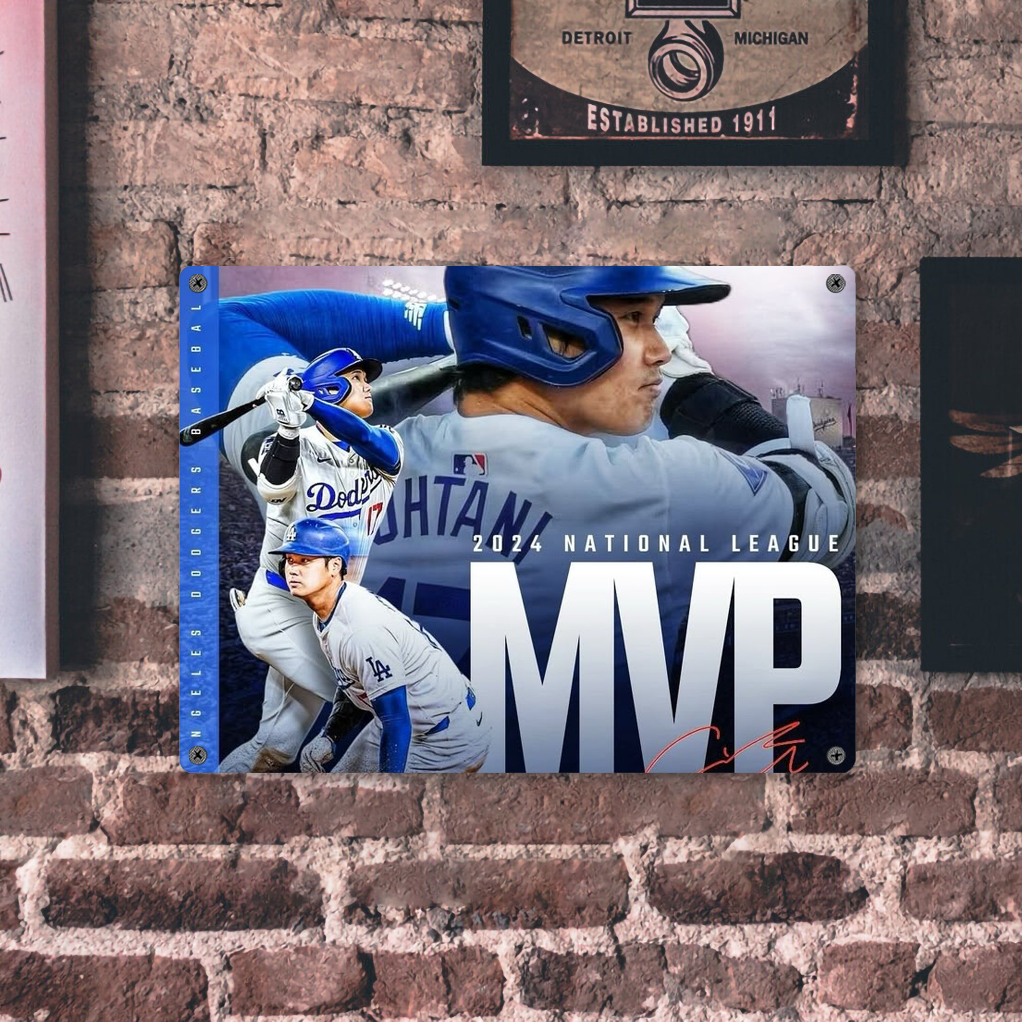  Vintage Metal Tin Sign 16x12 – Full-Print Iron Wall Decor – Durable, Fade-Resistant – Easy To Hang – Ideal For Home, Bar, Kitchen & Office Decor