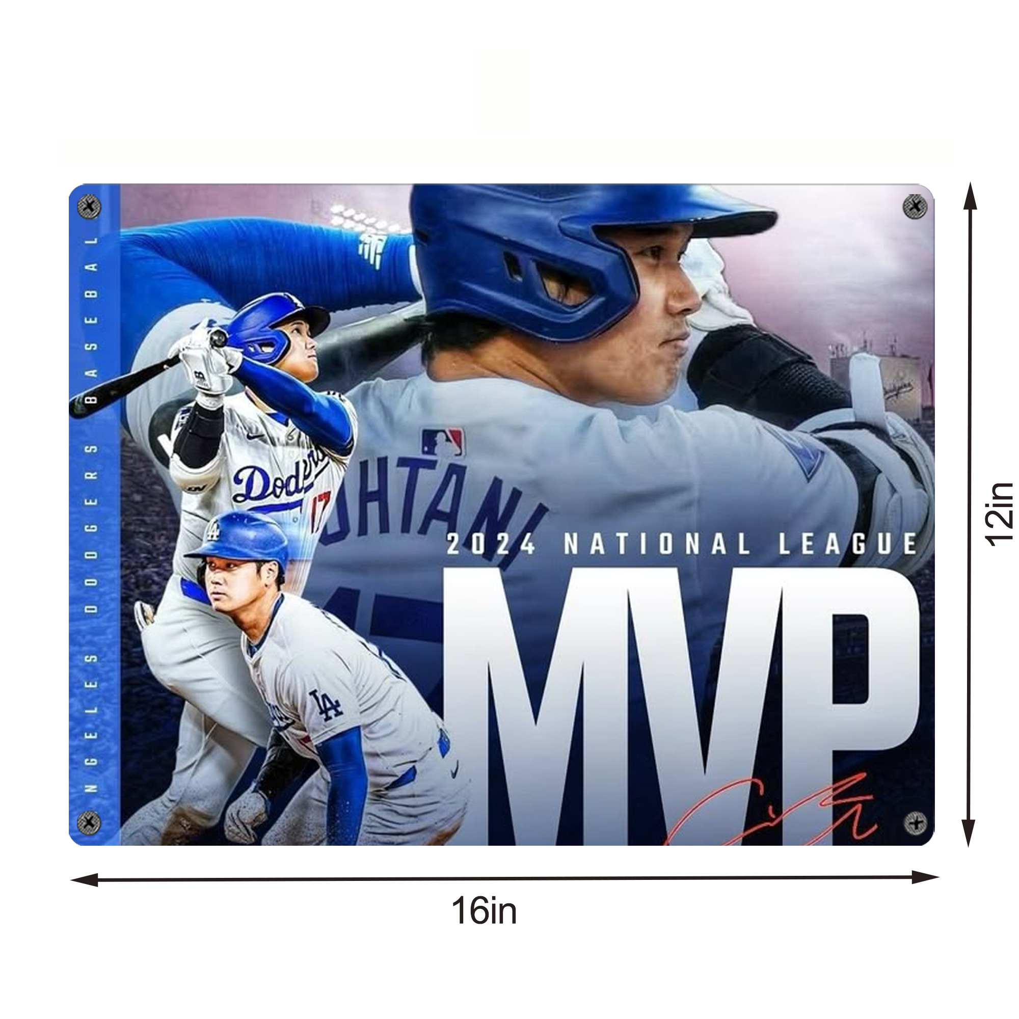  Vintage Metal Tin Sign 16x12 – Full-Print Iron Wall Decor – Durable, Fade-Resistant – Easy To Hang – Ideal For Home, Bar, Kitchen & Office Decor