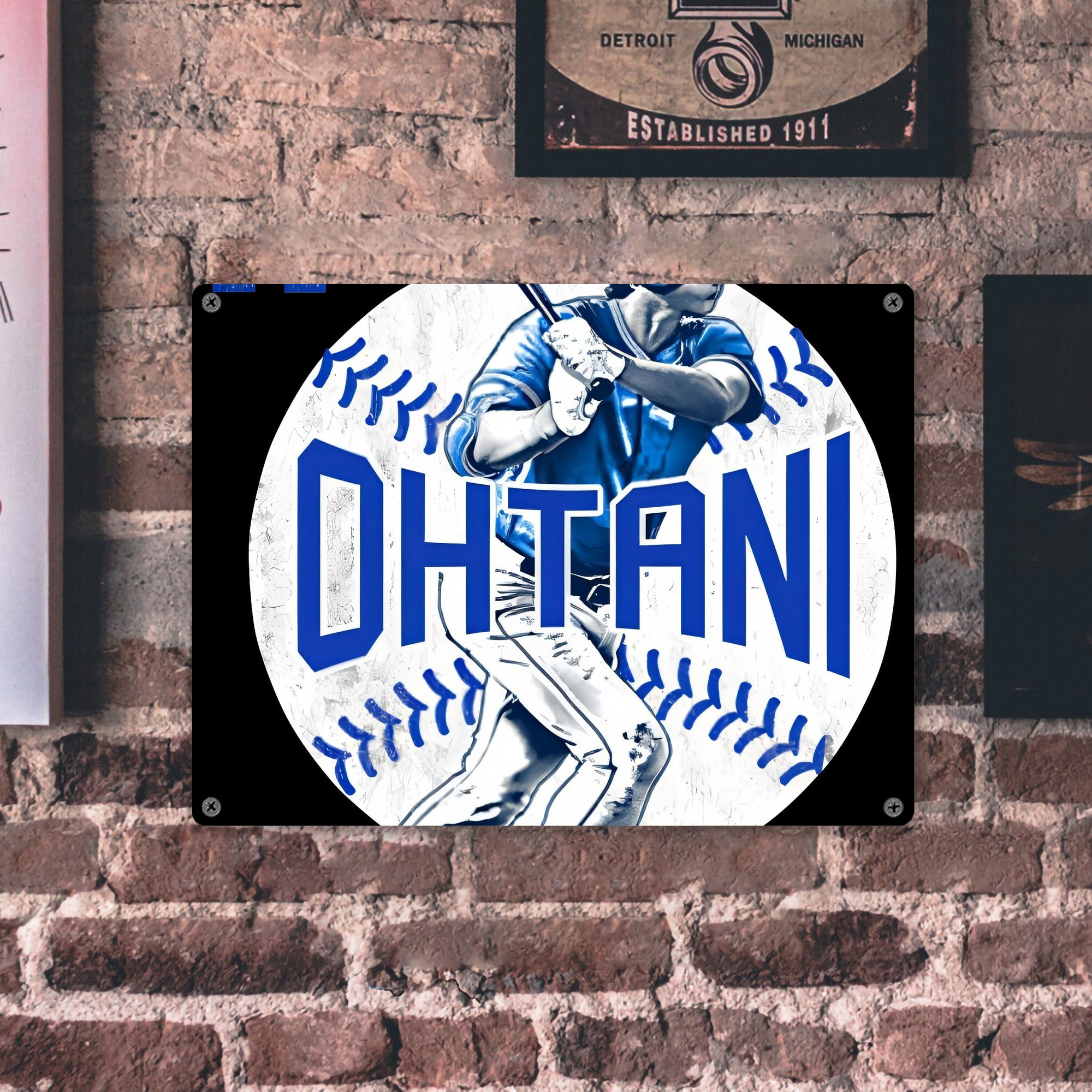  Vintage Metal Tin Sign 16x12 – Full-Print Iron Wall Decor – Durable, Fade-Resistant – Easy To Hang – Ideal For Home, Bar, Kitchen & Office Decor