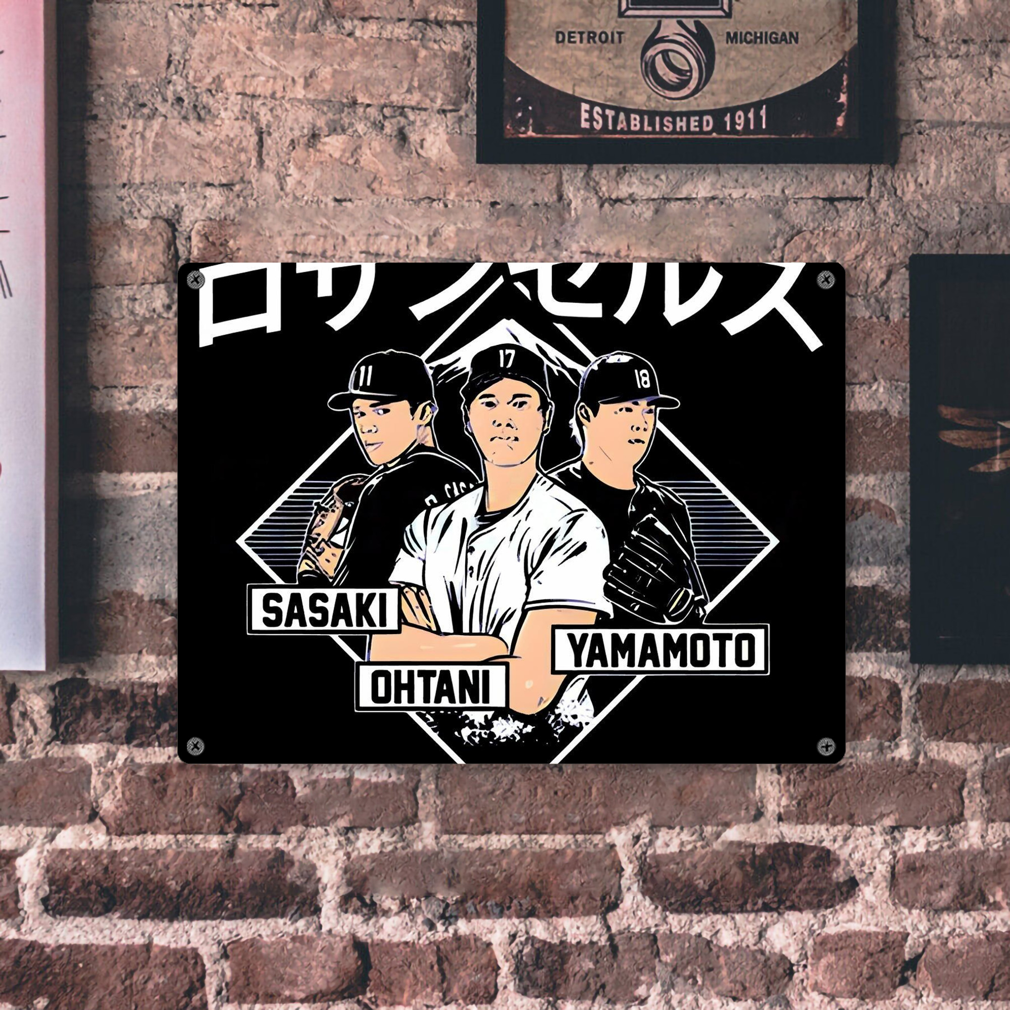  Vintage Metal Tin Sign 16x12 – Full-Print Iron Wall Decor – Durable, Fade-Resistant – Easy To Hang – Ideal For Home, Bar, Kitchen & Office Decor