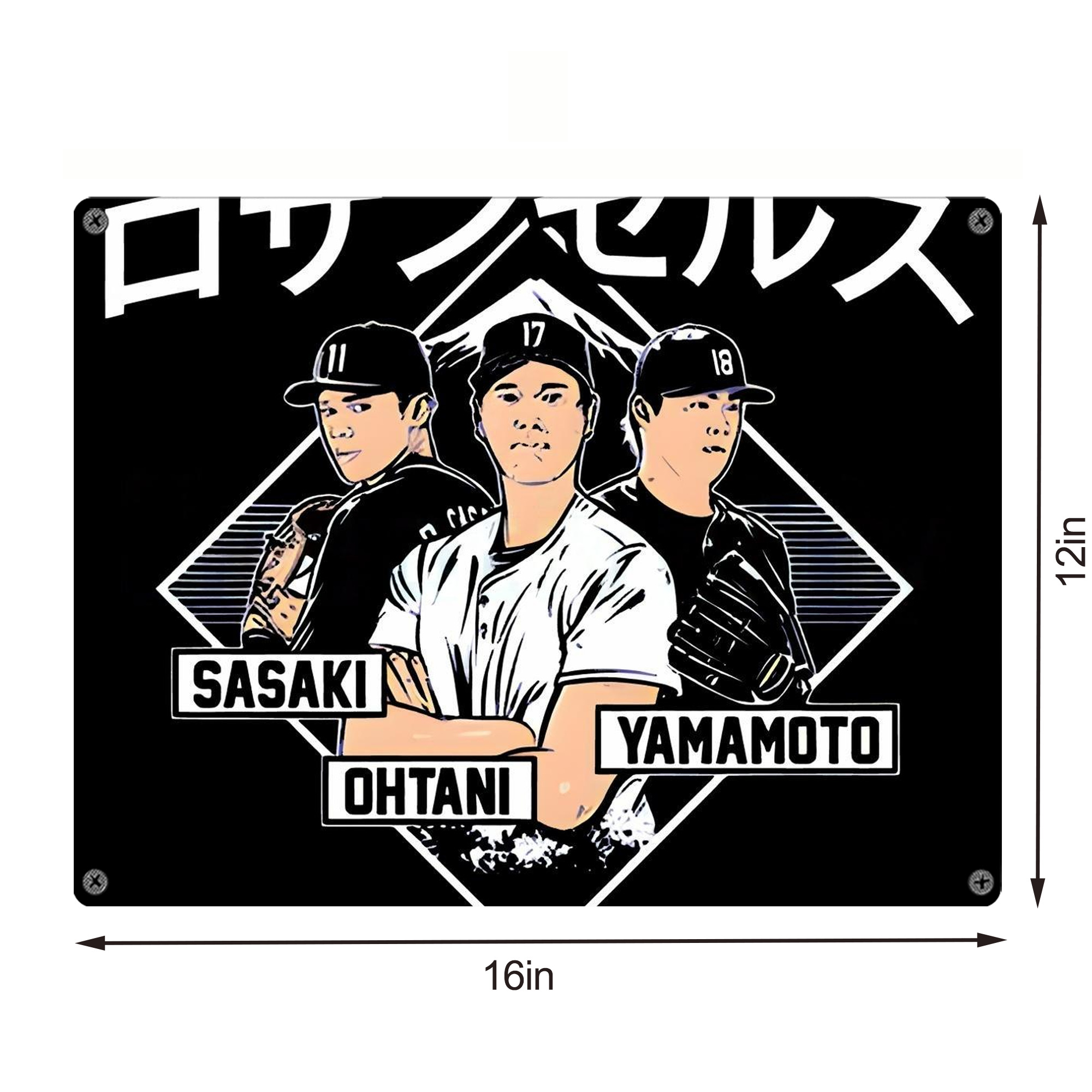  Vintage Metal Tin Sign 16x12 – Full-Print Iron Wall Decor – Durable, Fade-Resistant – Easy To Hang – Ideal For Home, Bar, Kitchen & Office Decor