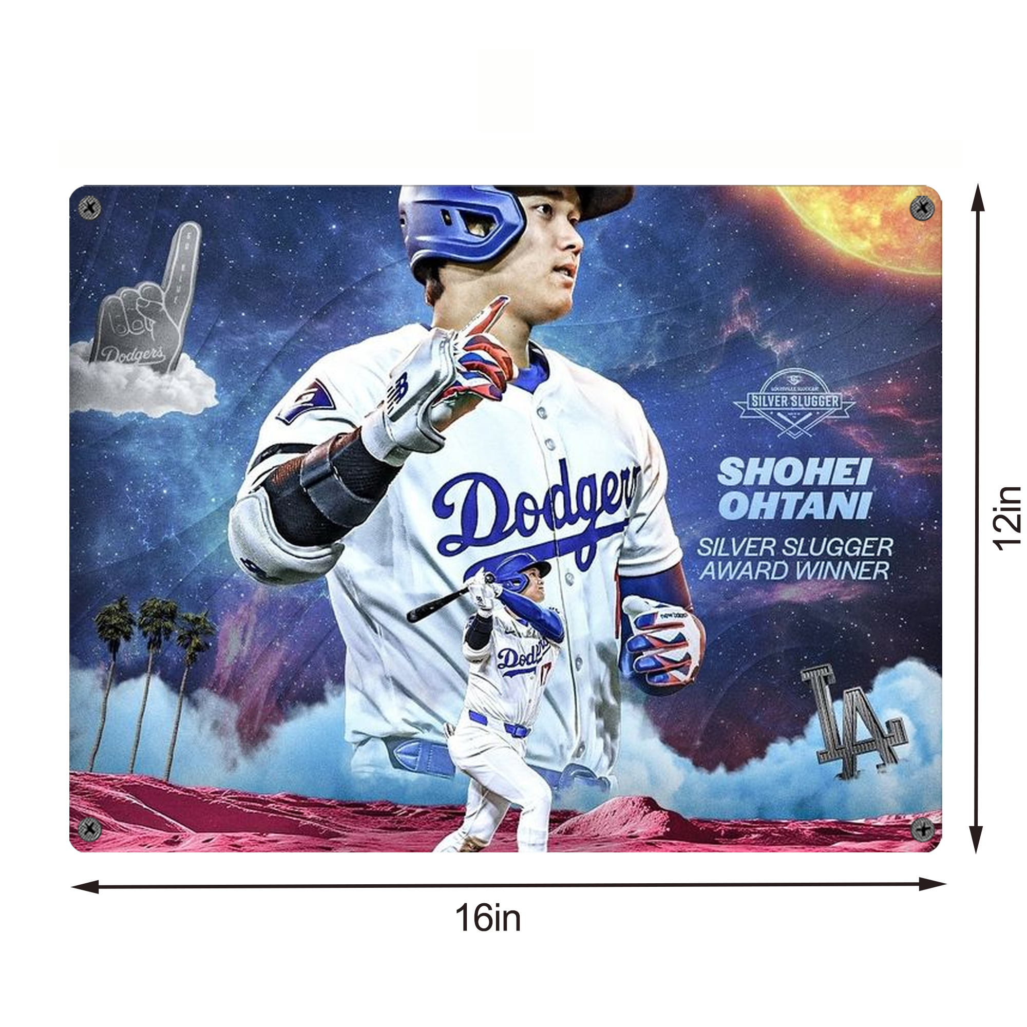  Vintage Metal Tin Sign 16x12 – Full-Print Iron Wall Decor – Durable, Fade-Resistant – Easy To Hang – Ideal For Home, Bar, Kitchen & Office Decor