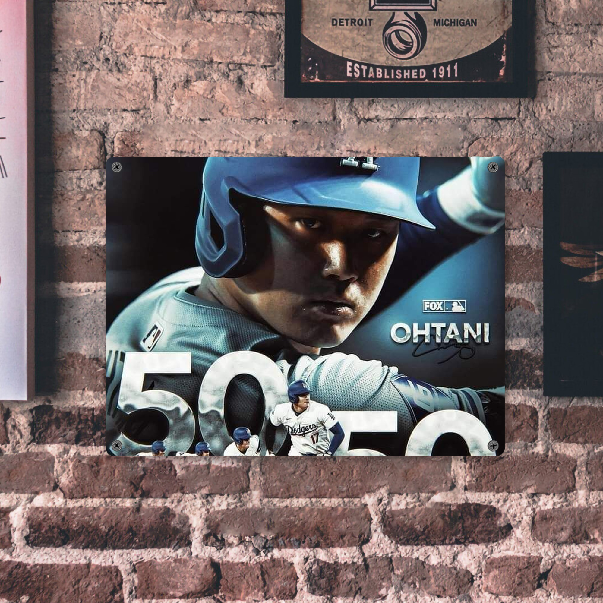  Vintage Metal Tin Sign 16x12 – Full-Print Iron Wall Decor – Durable, Fade-Resistant – Easy To Hang – Ideal For Home, Bar, Kitchen & Office Decor