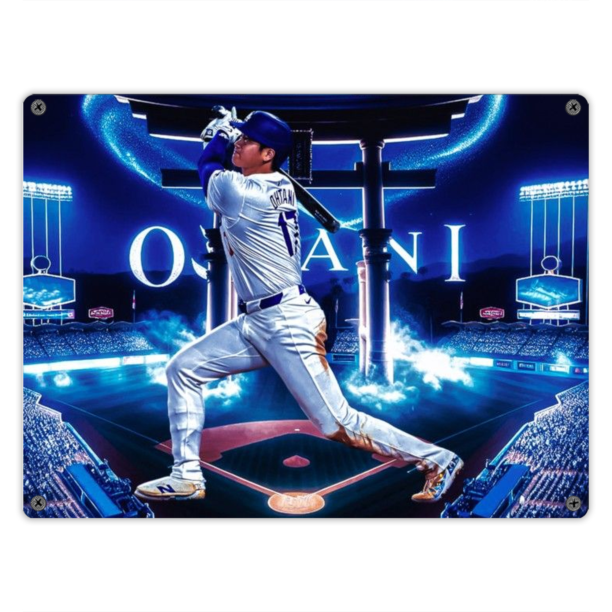  Vintage Metal Tin Sign 16x12 – Full-Print Iron Wall Decor – Durable, Fade-Resistant – Easy To Hang – Ideal For Home, Bar, Kitchen & Office Decor