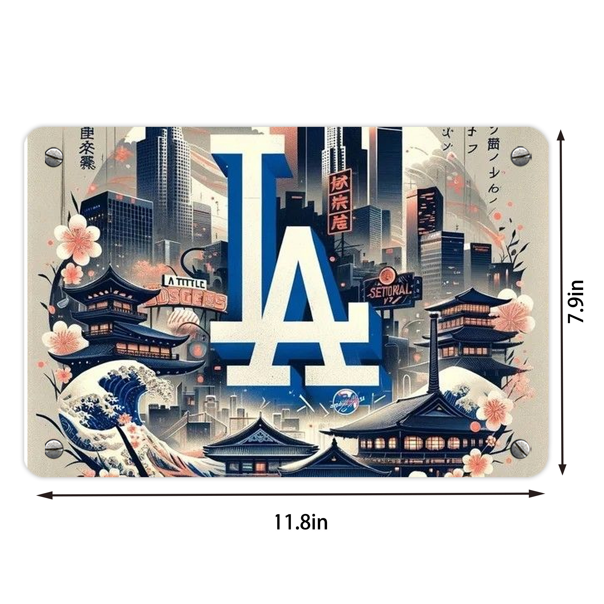  Metal Tin Sign 12x8inch - Premium Full-Print Decorative Wall Art, Durable Rust-Resistant Metal Plaque For Living Room, Bedroom, Kitchen, Office, Bar Décor