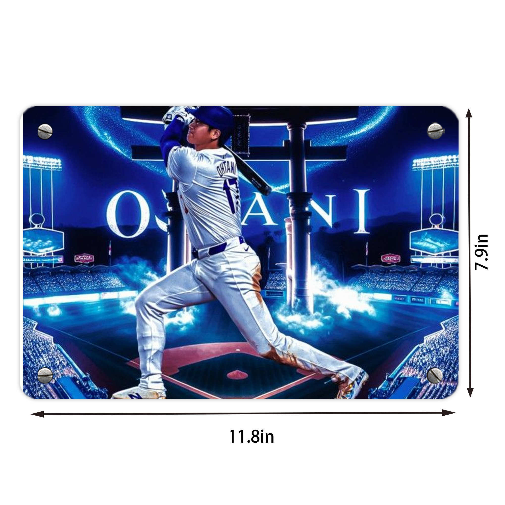  Metal Tin Sign 12x8inch - Premium Full-Print Decorative Wall Art, Durable Rust-Resistant Metal Plaque For Living Room, Bedroom, Kitchen, Office, Bar Décor