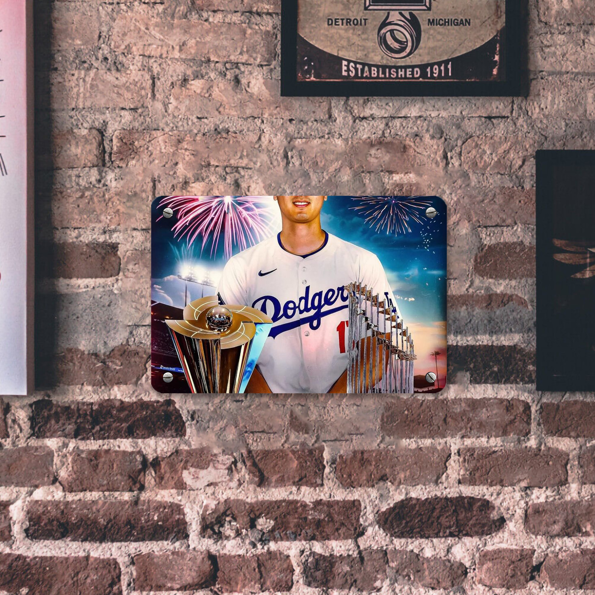  Metal Tin Sign 12x8inch - Premium Full-Print Decorative Wall Art, Durable Rust-Resistant Metal Plaque For Living Room, Bedroom, Kitchen, Office, Bar Décor