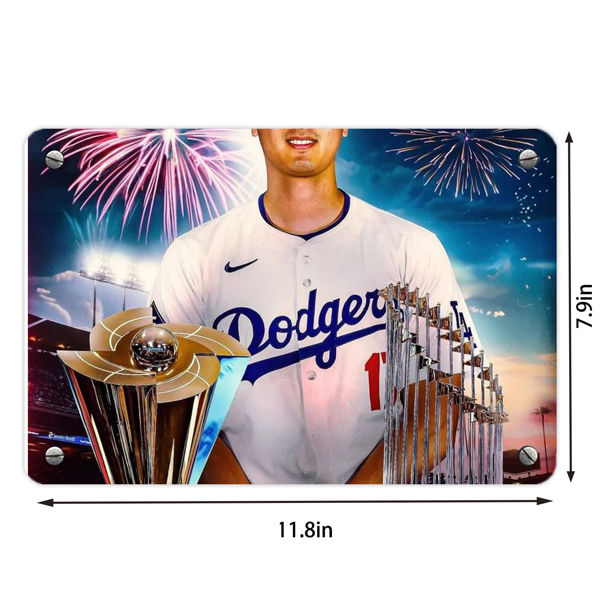  Metal Tin Sign 12x8inch - Premium Full-Print Decorative Wall Art, Durable Rust-Resistant Metal Plaque For Living Room, Bedroom, Kitchen, Office, Bar Décor