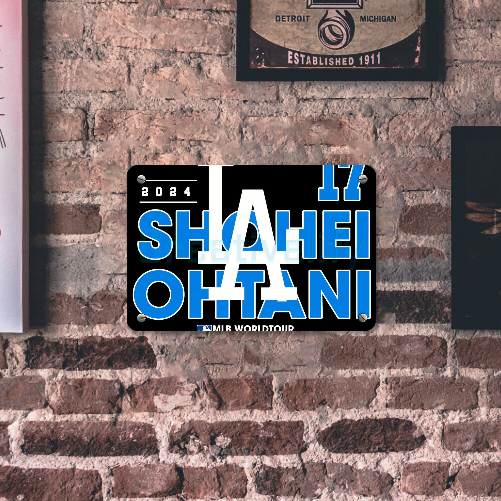  Metal Tin Sign 12x8inch - Premium Full-Print Decorative Wall Art, Durable Rust-Resistant Metal Plaque For Living Room, Bedroom, Kitchen, Office, Bar Décor