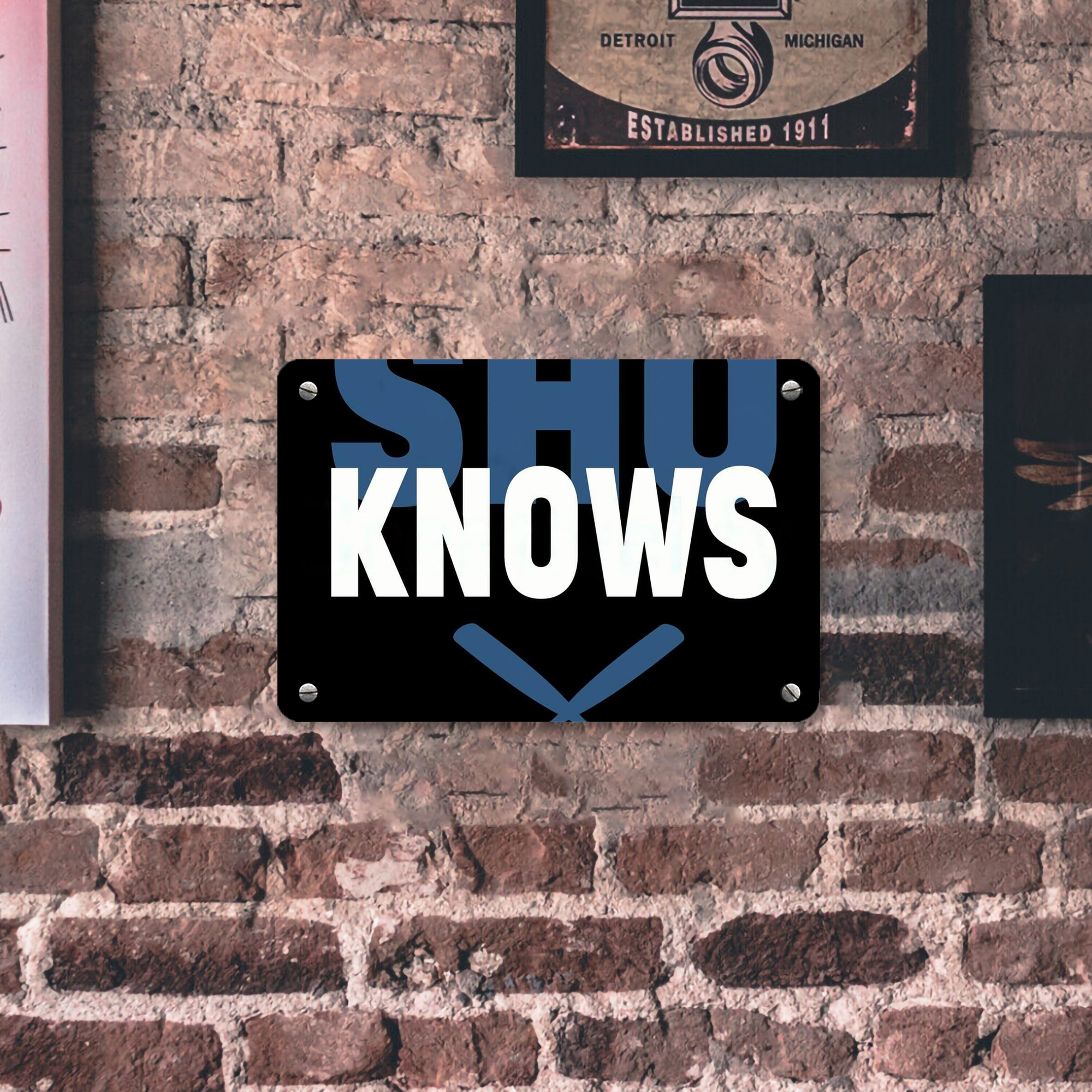  Metal Tin Sign 12x8inch - Premium Full-Print Decorative Wall Art, Durable Rust-Resistant Metal Plaque For Living Room, Bedroom, Kitchen, Office, Bar Décor