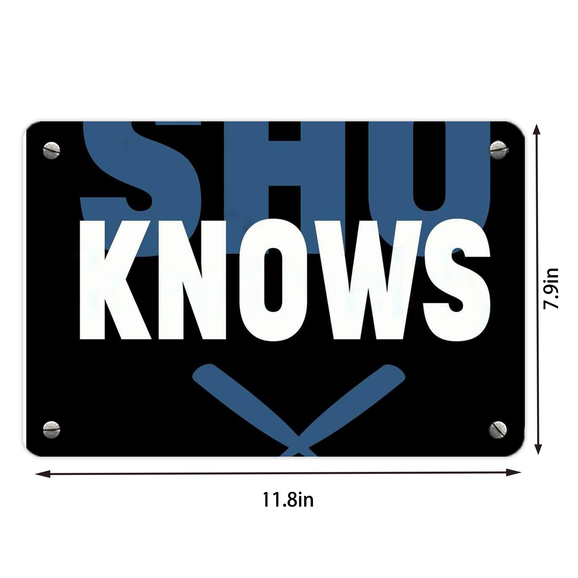  Metal Tin Sign 12x8inch - Premium Full-Print Decorative Wall Art, Durable Rust-Resistant Metal Plaque For Living Room, Bedroom, Kitchen, Office, Bar Décor