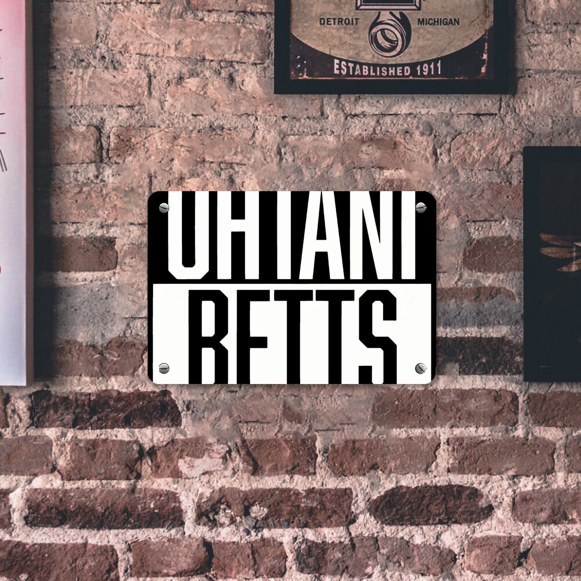  Metal Tin Sign 12x8inch - Premium Full-Print Decorative Wall Art, Durable Rust-Resistant Metal Plaque For Living Room, Bedroom, Kitchen, Office, Bar Décor