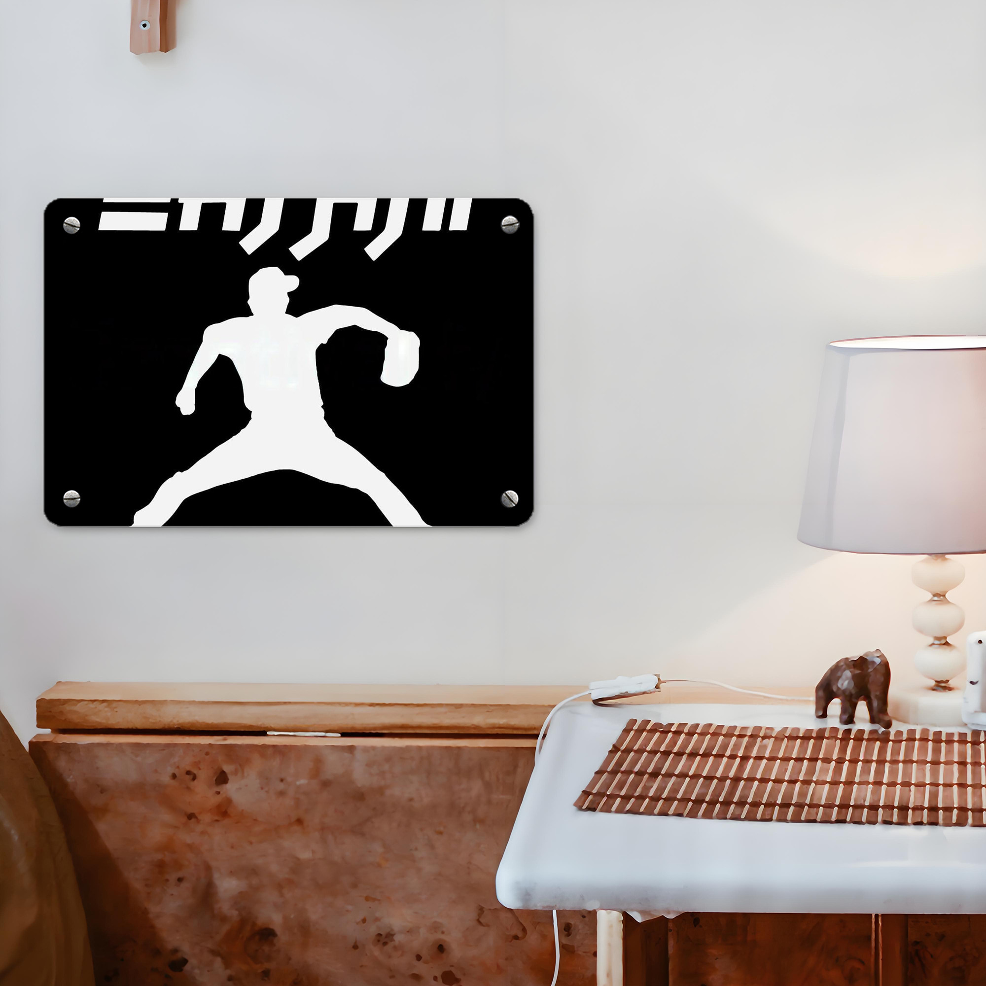  Metal Tin Sign 12x8inch - Premium Full-Print Decorative Wall Art, Durable Rust-Resistant Metal Plaque For Living Room, Bedroom, Kitchen, Office, Bar Décor