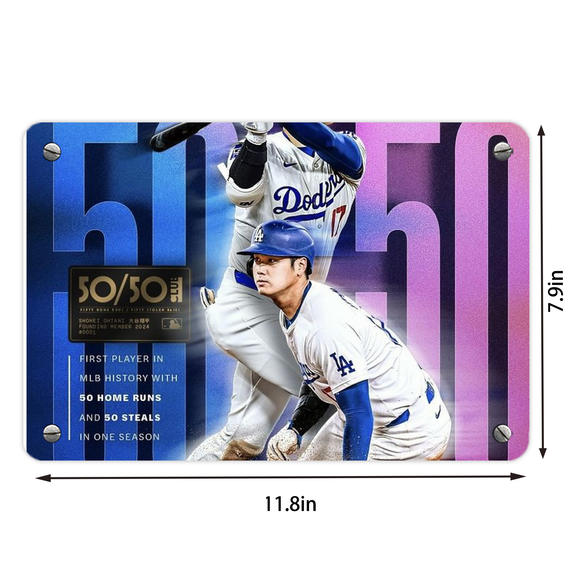  Metal Tin Sign 12x8inch - Premium Full-Print Decorative Wall Art, Durable Rust-Resistant Metal Plaque For Living Room, Bedroom, Kitchen, Office, Bar Décor