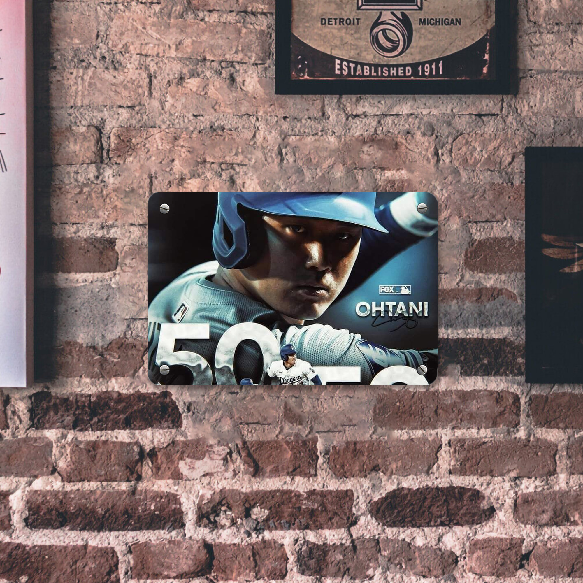  Metal Tin Sign 12x8inch - Premium Full-Print Decorative Wall Art, Durable Rust-Resistant Metal Plaque For Living Room, Bedroom, Kitchen, Office, Bar Décor