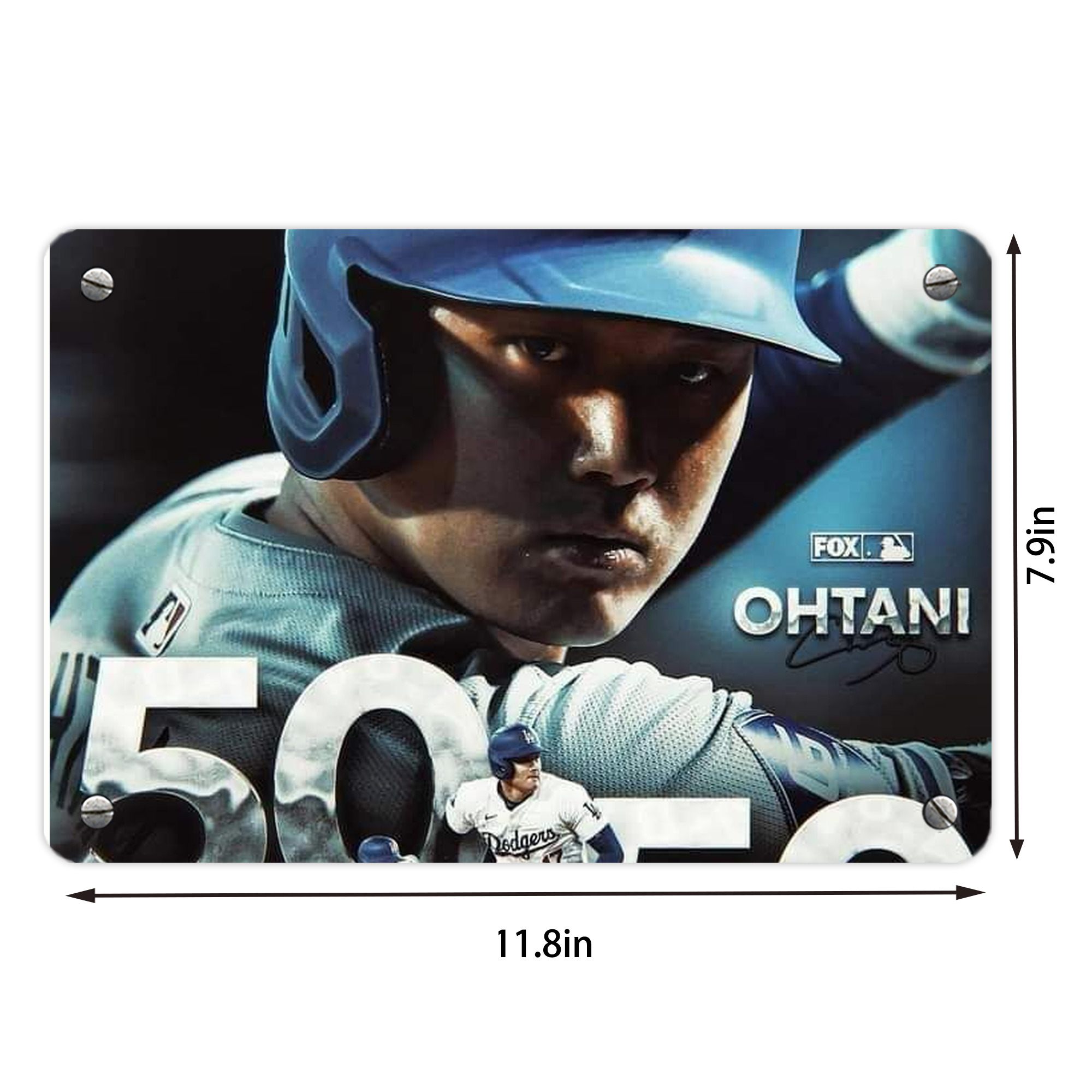  Metal Tin Sign 12x8inch - Premium Full-Print Decorative Wall Art, Durable Rust-Resistant Metal Plaque For Living Room, Bedroom, Kitchen, Office, Bar Décor