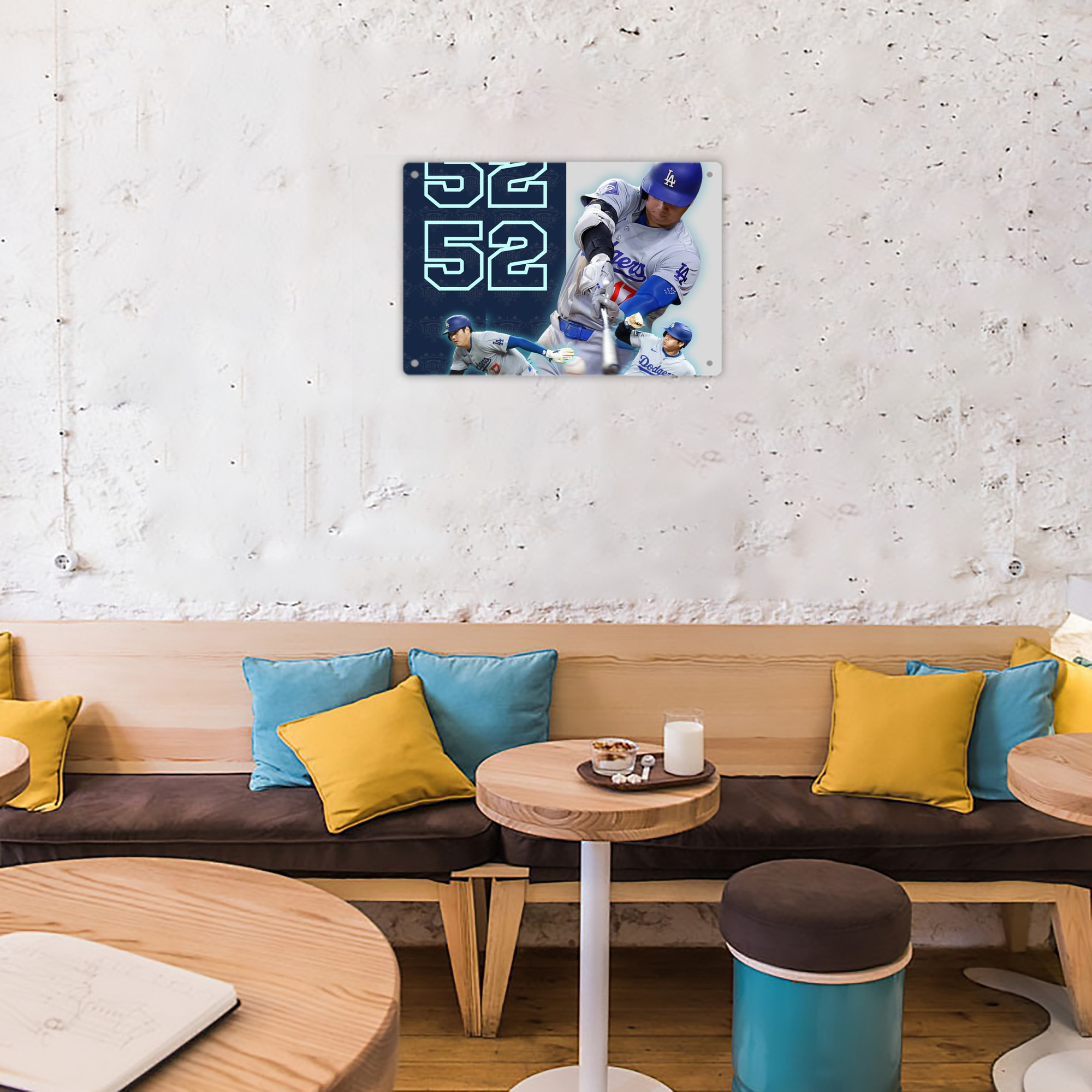  Decorative Aluminum Plaque – Horizontal Design – Durable, Stylish, Easy To Install – Ideal For Home, Office, Bar, And More