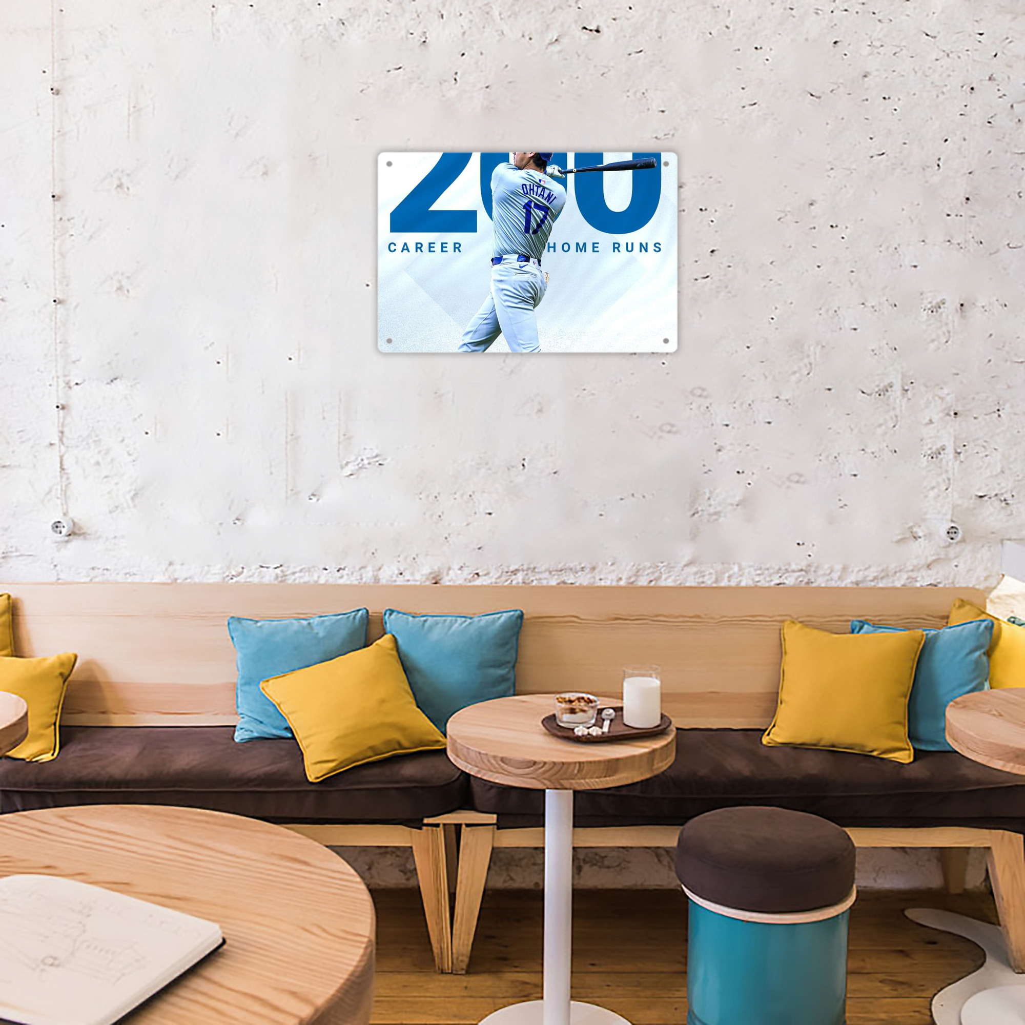  Decorative Aluminum Plaque – Horizontal Design – Durable, Stylish, Easy To Install – Ideal For Home, Office, Bar, And More