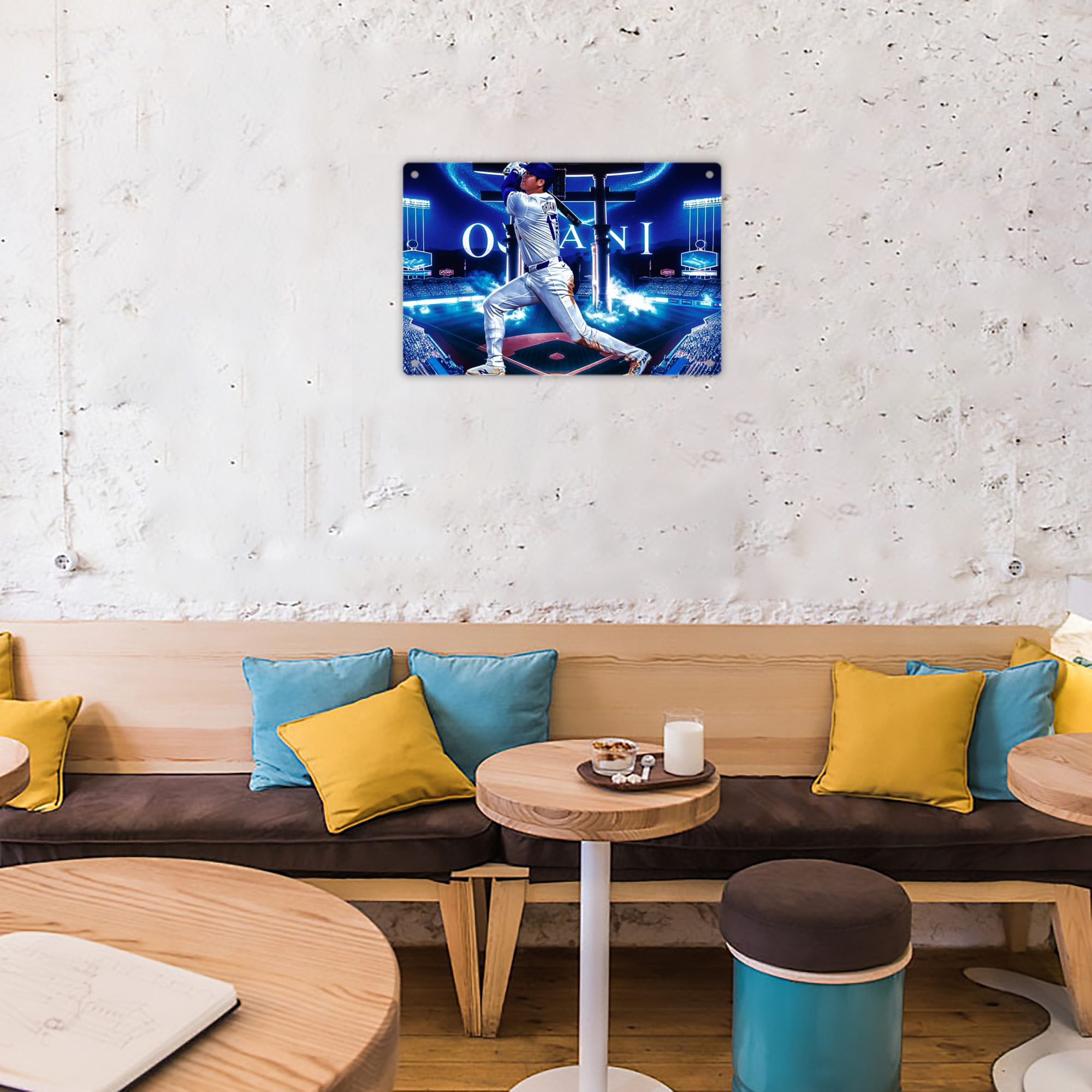  Decorative Aluminum Plaque – Horizontal Design – Durable, Stylish, Easy To Install – Ideal For Home, Office, Bar, And More