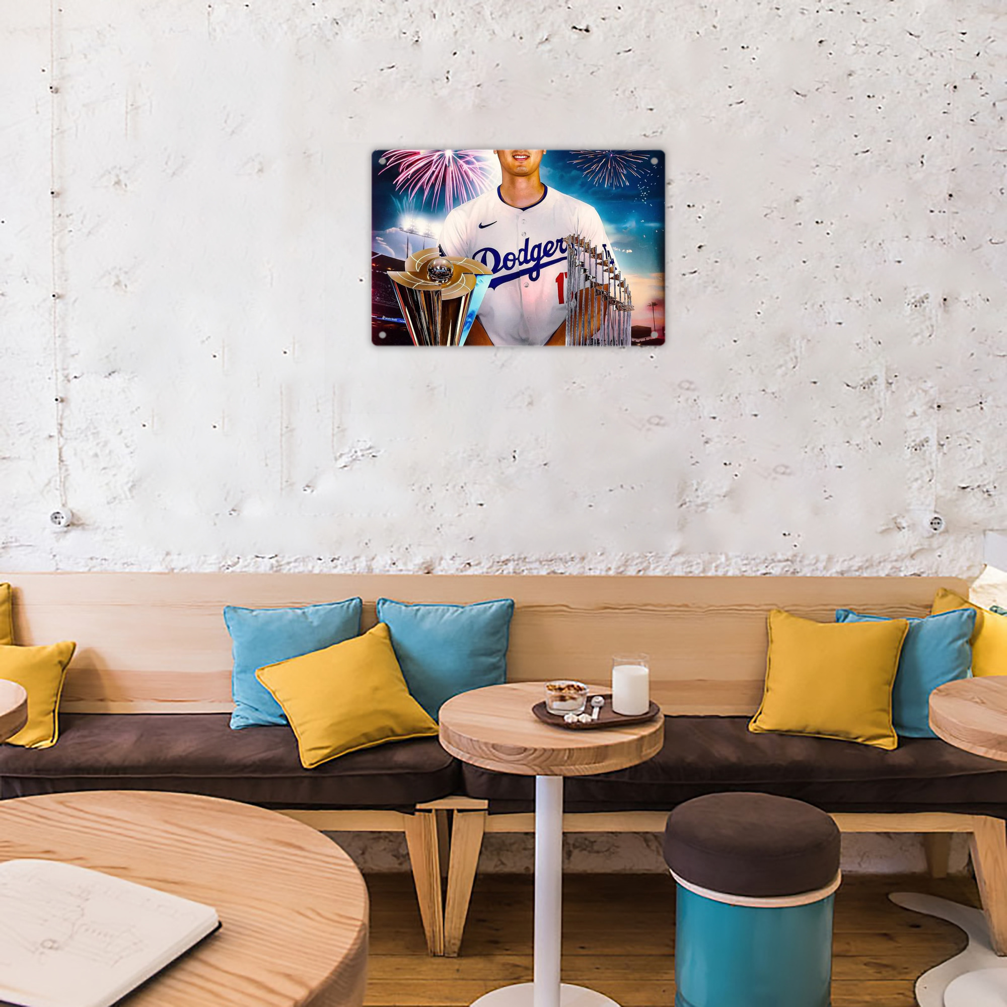  Decorative Aluminum Plaque – Horizontal Design – Durable, Stylish, Easy To Install – Ideal For Home, Office, Bar, And More