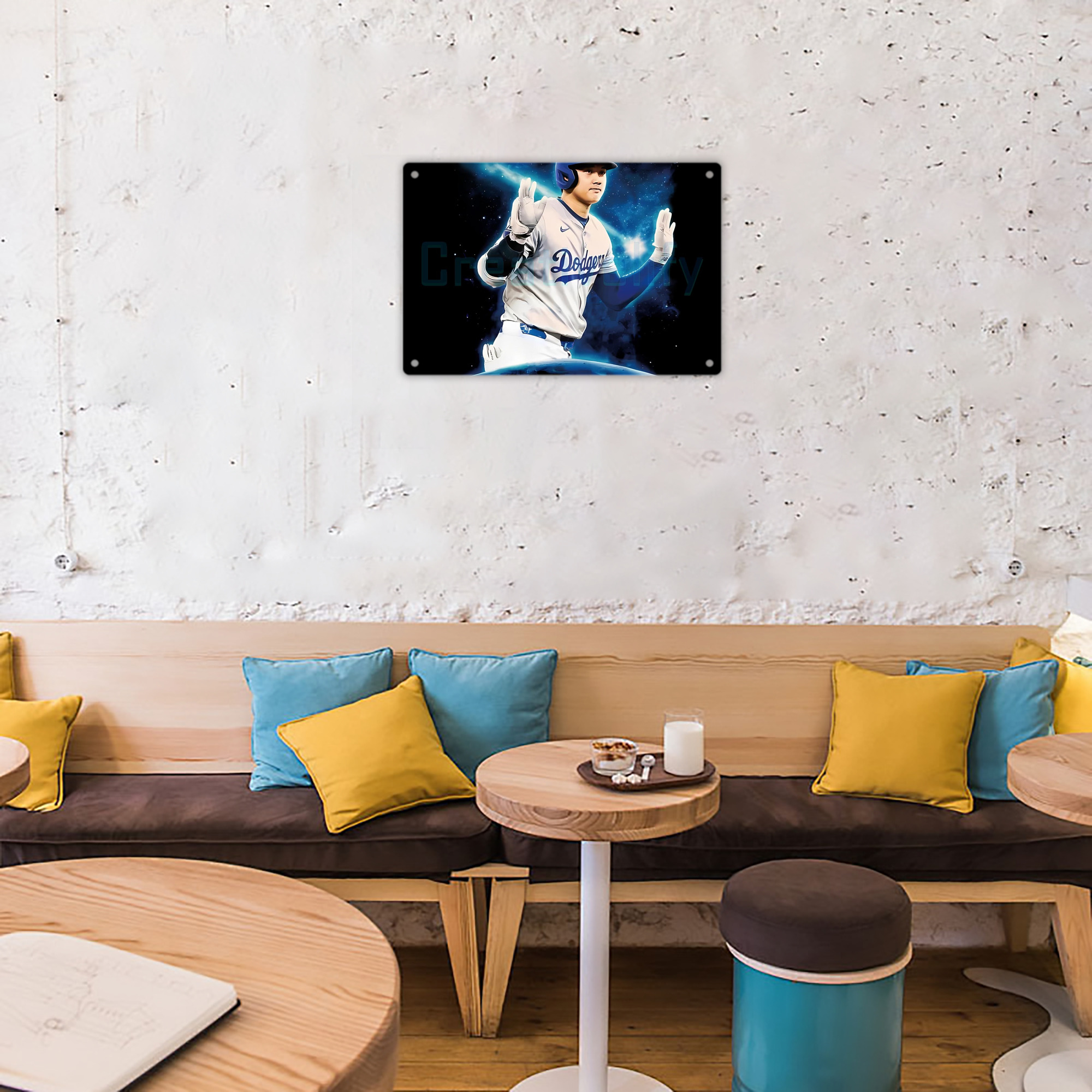  Decorative Aluminum Plaque – Horizontal Design – Durable, Stylish, Easy To Install – Ideal For Home, Office, Bar, And More