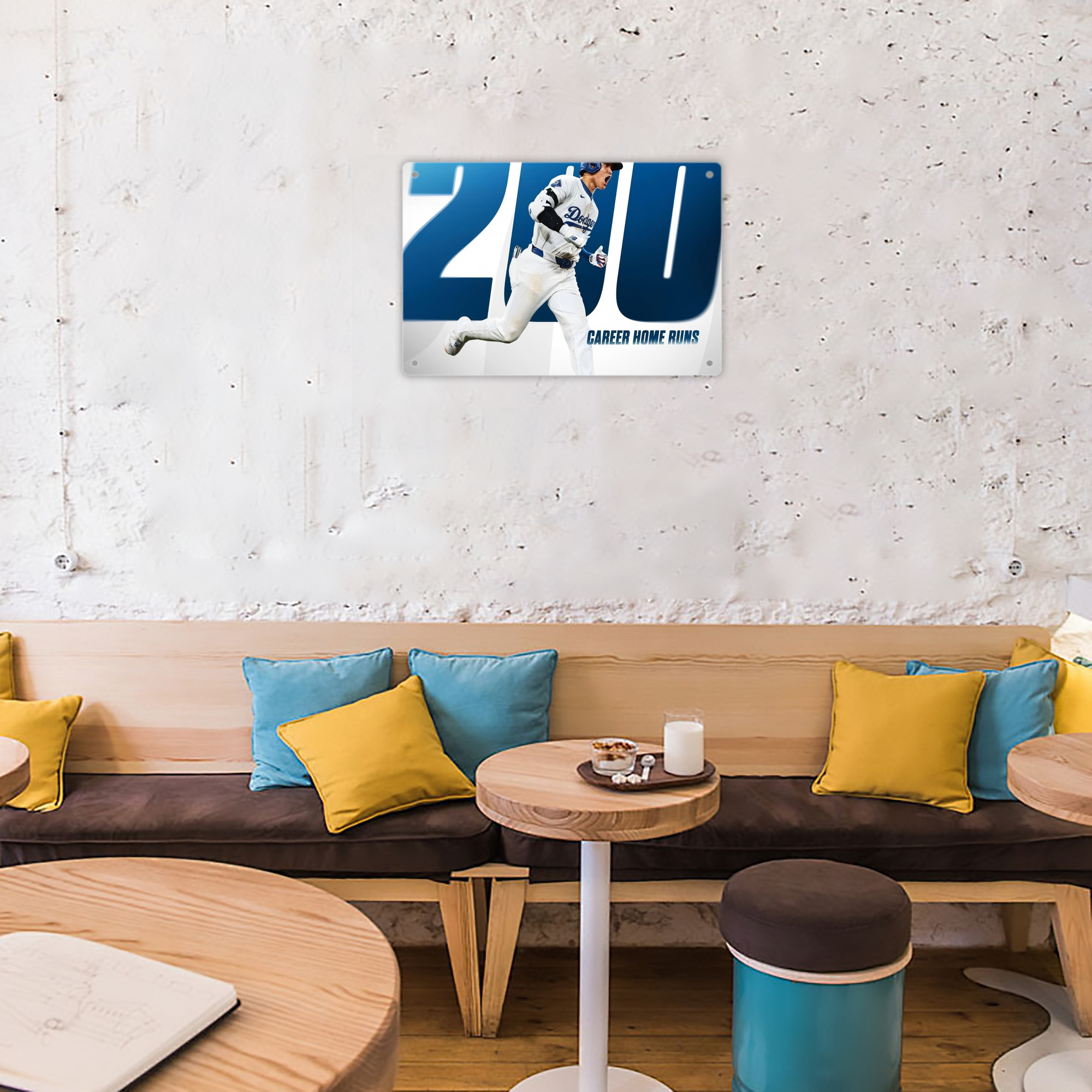  Decorative Aluminum Plaque – Horizontal Design – Durable, Stylish, Easy To Install – Ideal For Home, Office, Bar, And More