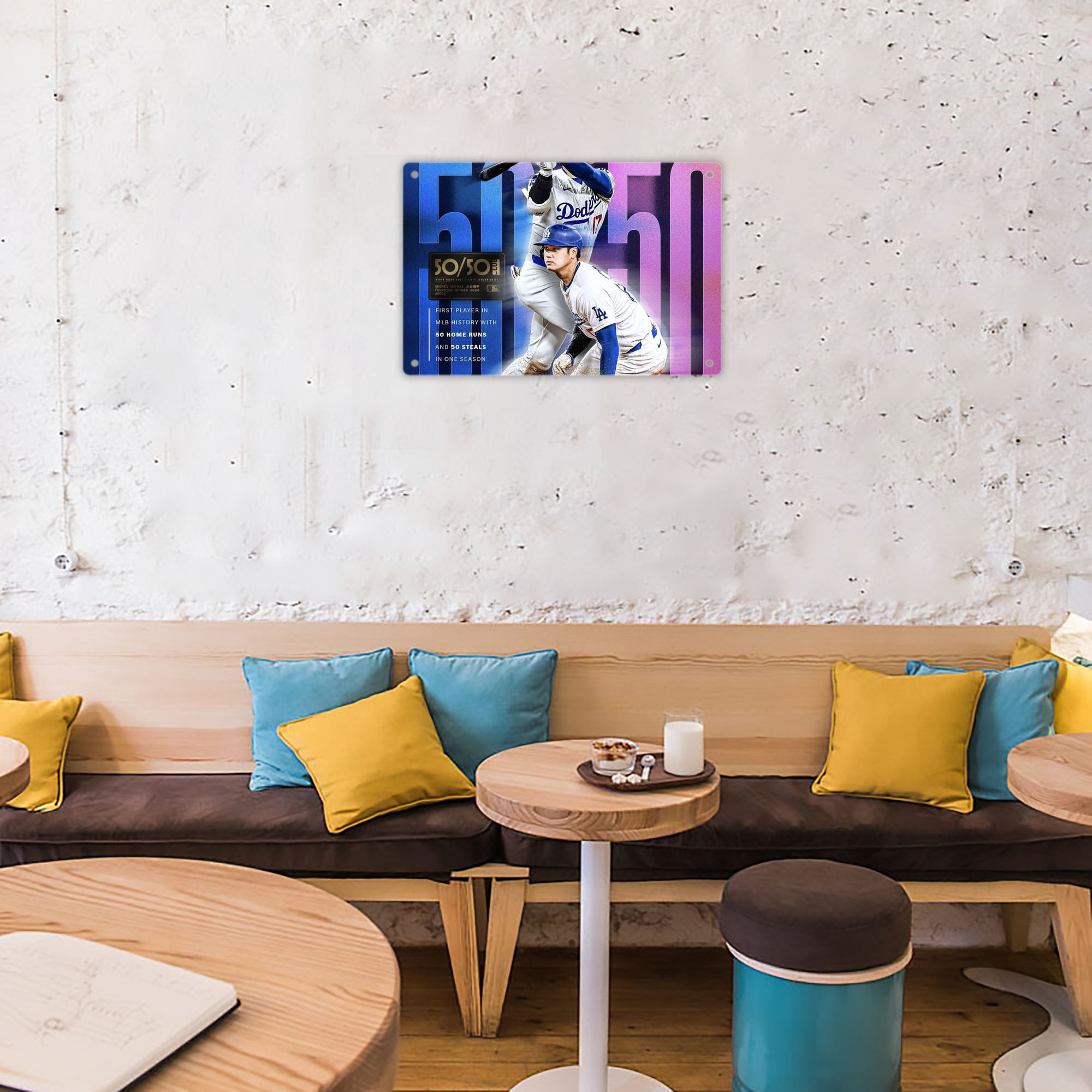  Decorative Aluminum Plaque – Horizontal Design – Durable, Stylish, Easy To Install – Ideal For Home, Office, Bar, And More