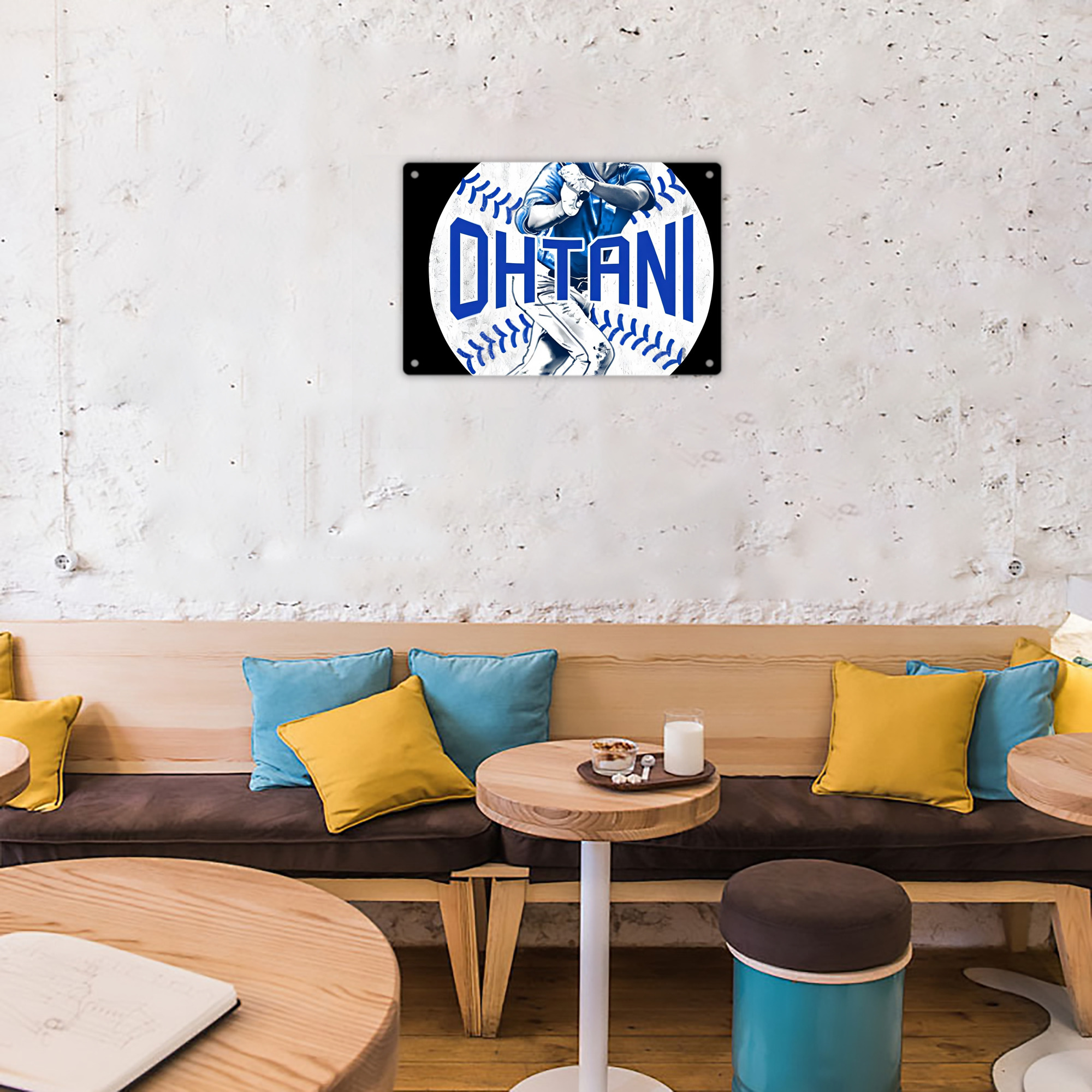  Decorative Aluminum Plaque – Horizontal Design – Durable, Stylish, Easy To Install – Ideal For Home, Office, Bar, And More