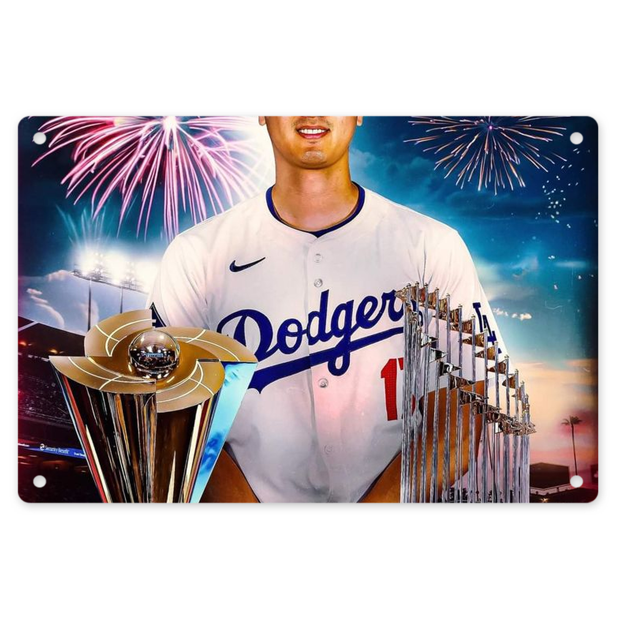  Decorative Aluminum Plaque – Horizontal Design – Durable, Stylish, Easy To Install – Ideal For Home, Office, Bar, And More