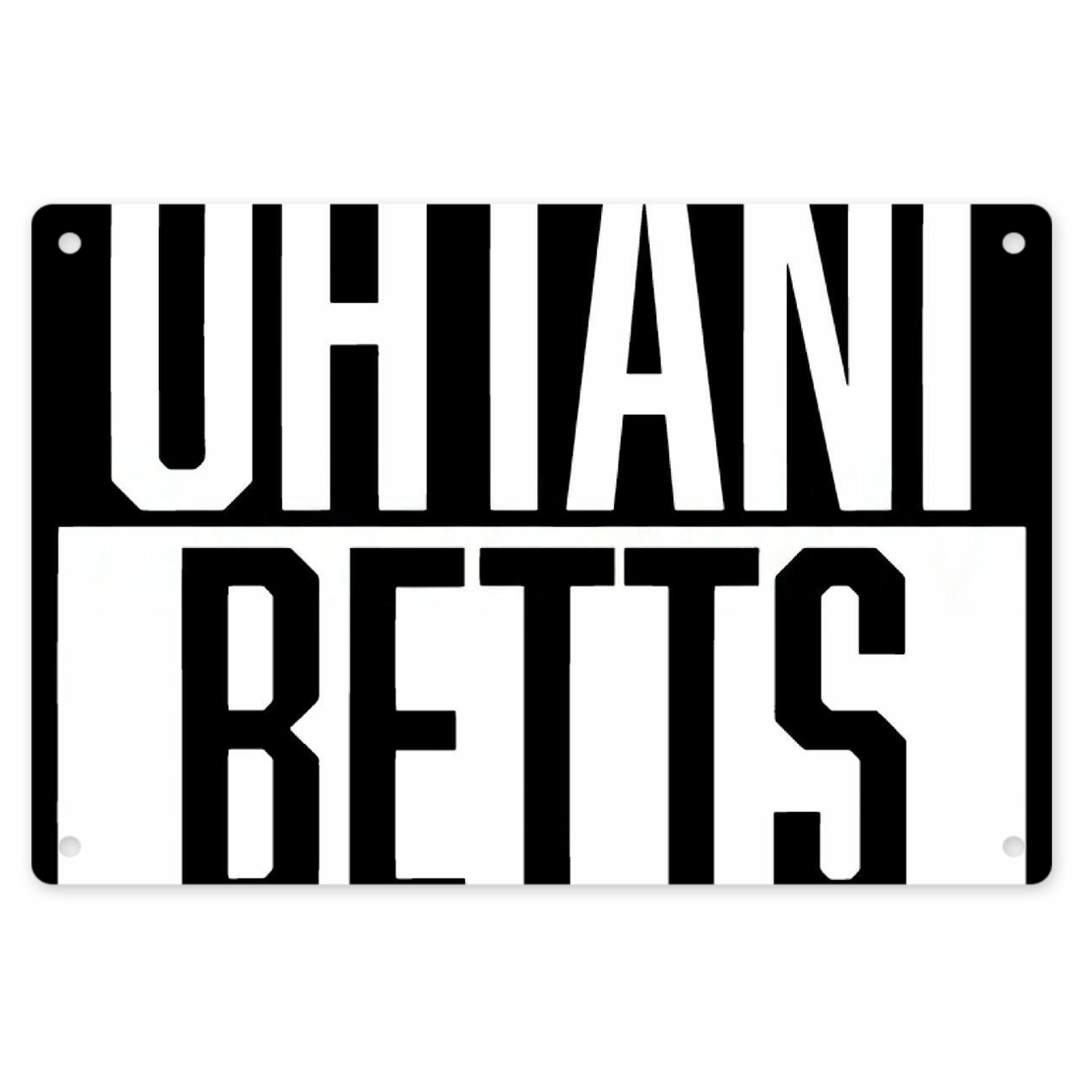  Decorative Aluminum Plaque – Horizontal Design – Durable, Stylish, Easy To Install – Ideal For Home, Office, Bar, And More