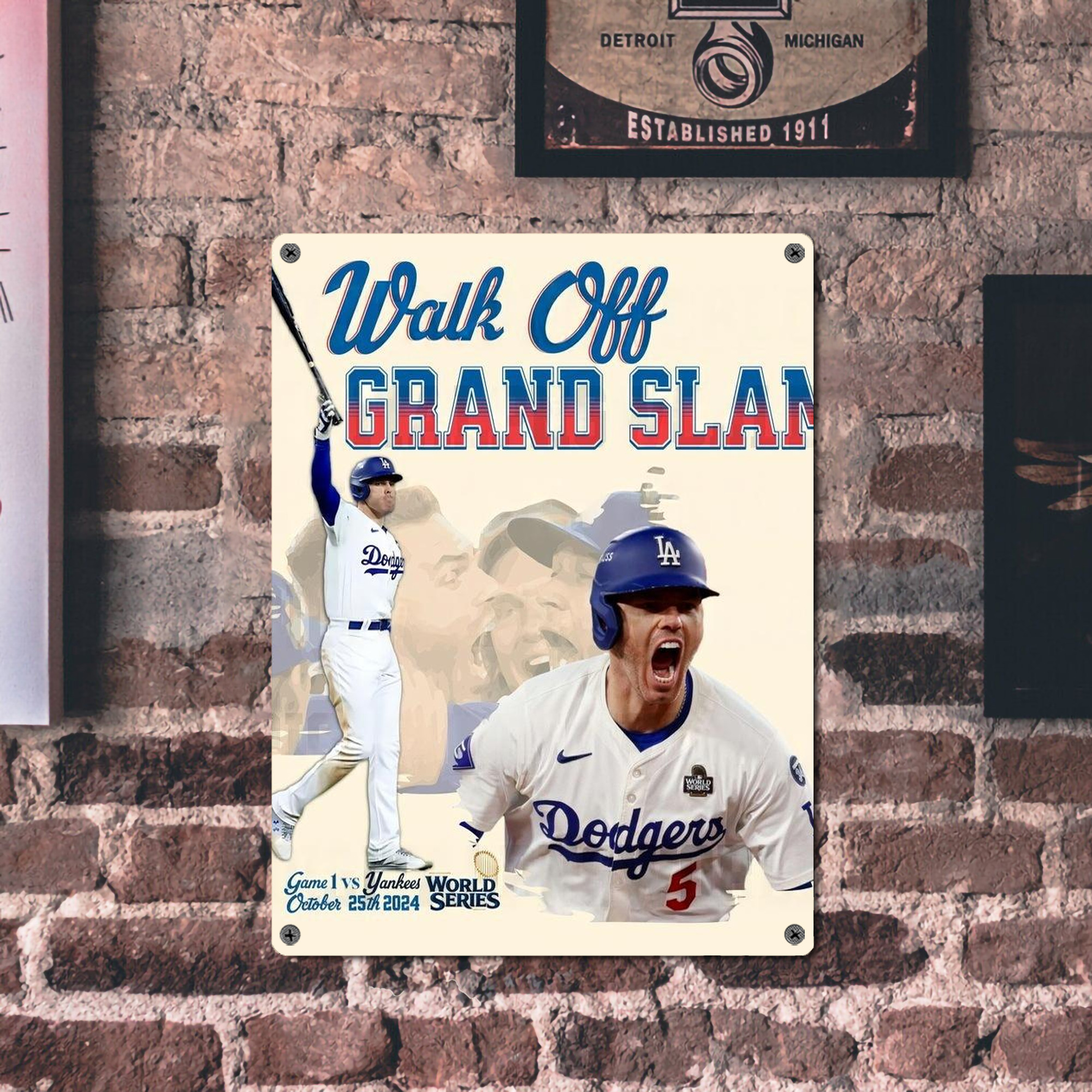  Vintage Metal Tin Sign 12x16inch – Retro Wall Art Decor For Home, Bar, Kitchen, Bedroom, Office – Durable Iron Sheet Poster, Easy To Hang, Full-Color Printing