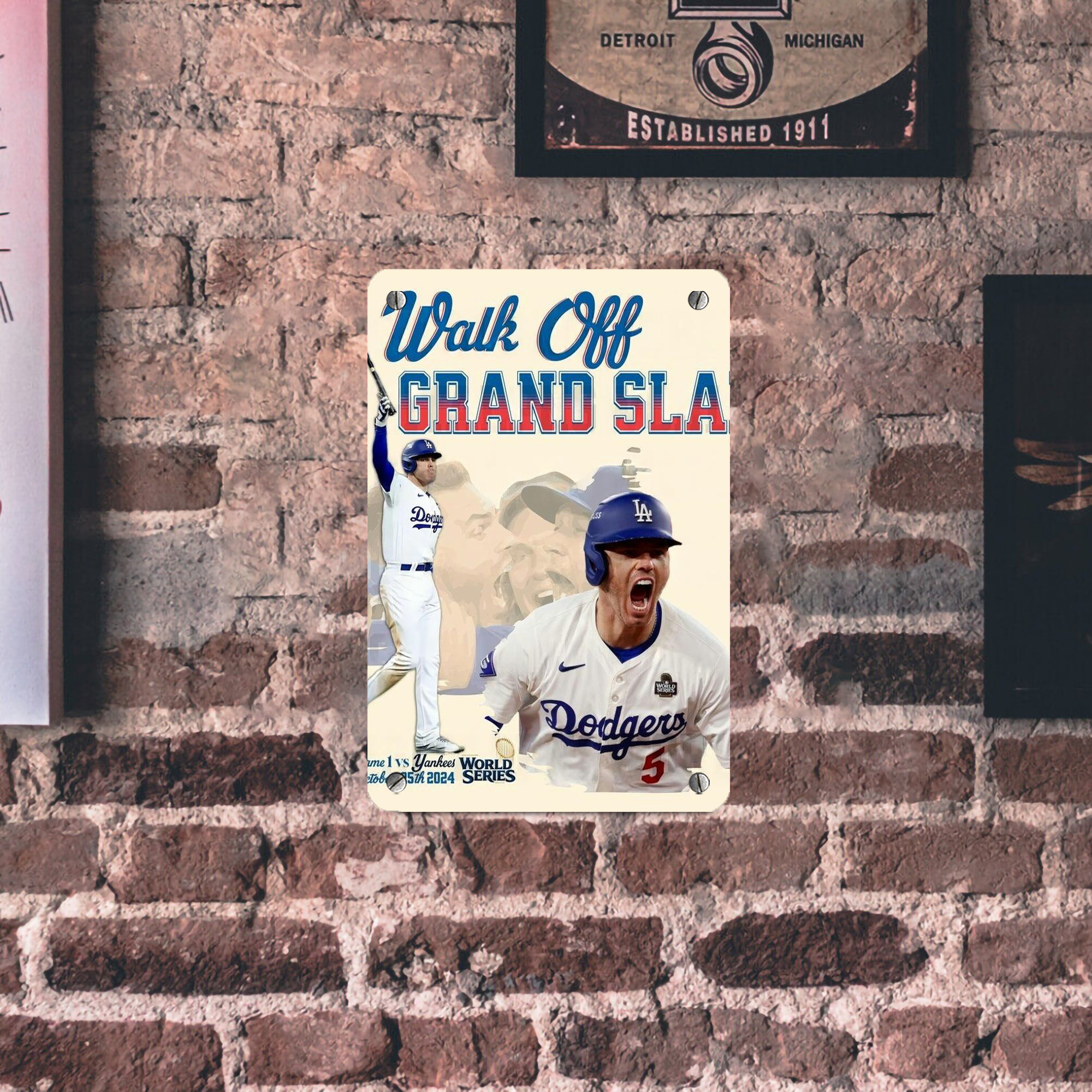  Metal Tin Sign 8x12inch - High-Quality Full-Print Decorative Wall Art, Durable Rust-Resistant Metal Plaque For Living Room, Bedroom, Kitchen, Office, Bar Décor