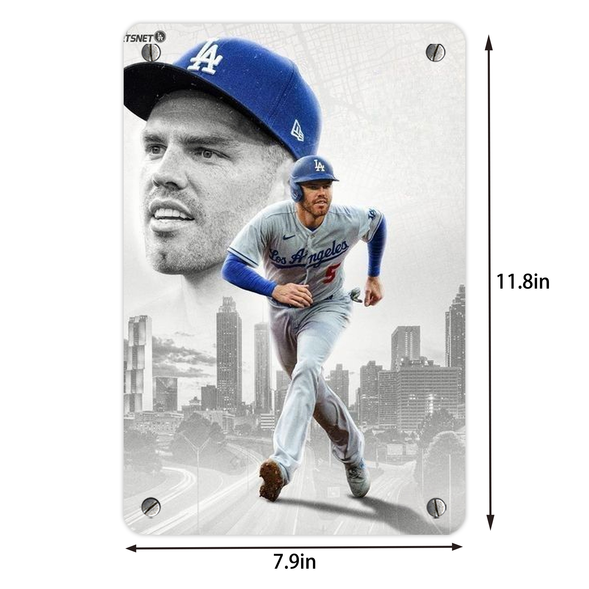  Metal Tin Sign 8x12inch - High-Quality Full-Print Decorative Wall Art, Durable Rust-Resistant Metal Plaque For Living Room, Bedroom, Kitchen, Office, Bar Décor