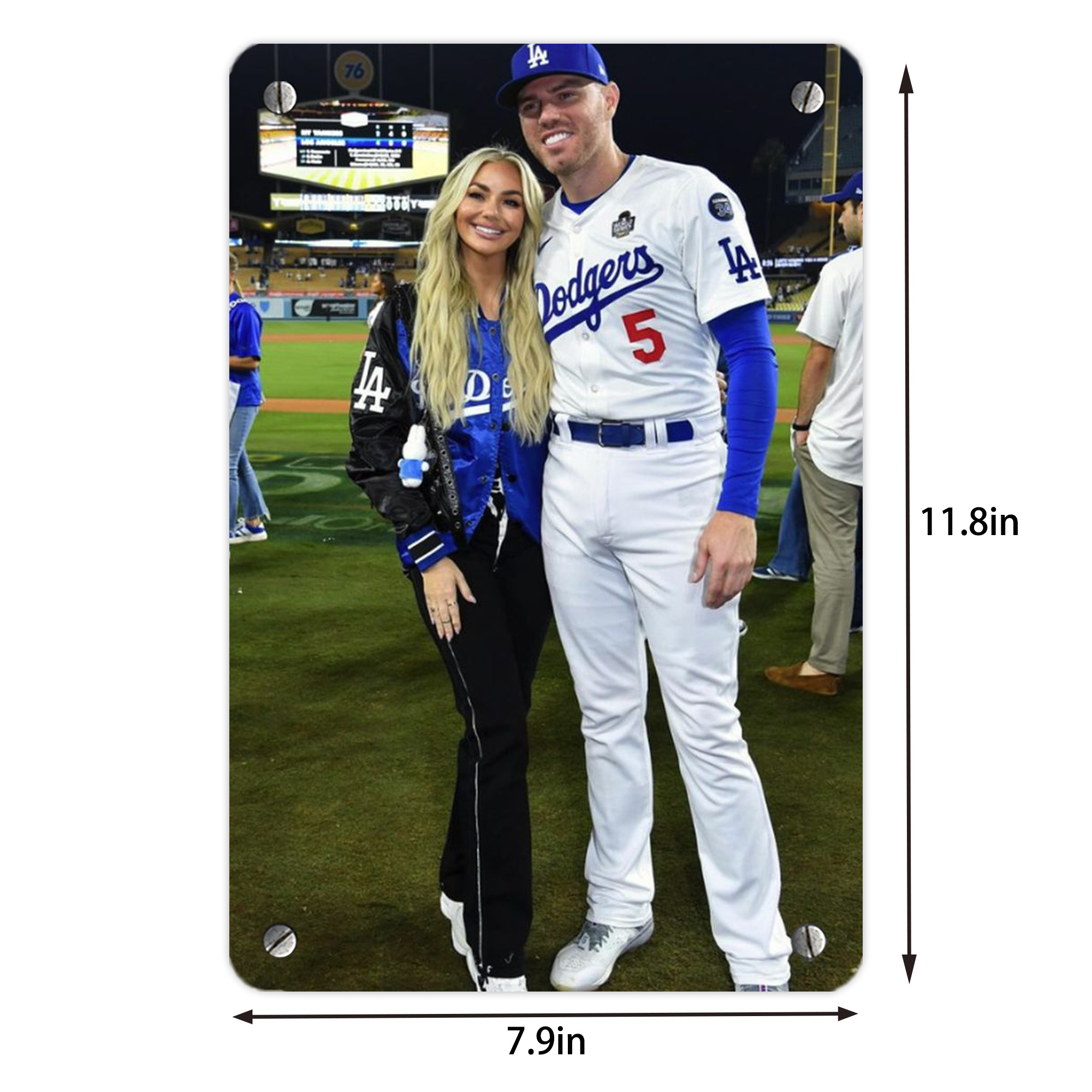  Metal Tin Sign 8x12inch - High-Quality Full-Print Decorative Wall Art, Durable Rust-Resistant Metal Plaque For Living Room, Bedroom, Kitchen, Office, Bar Décor