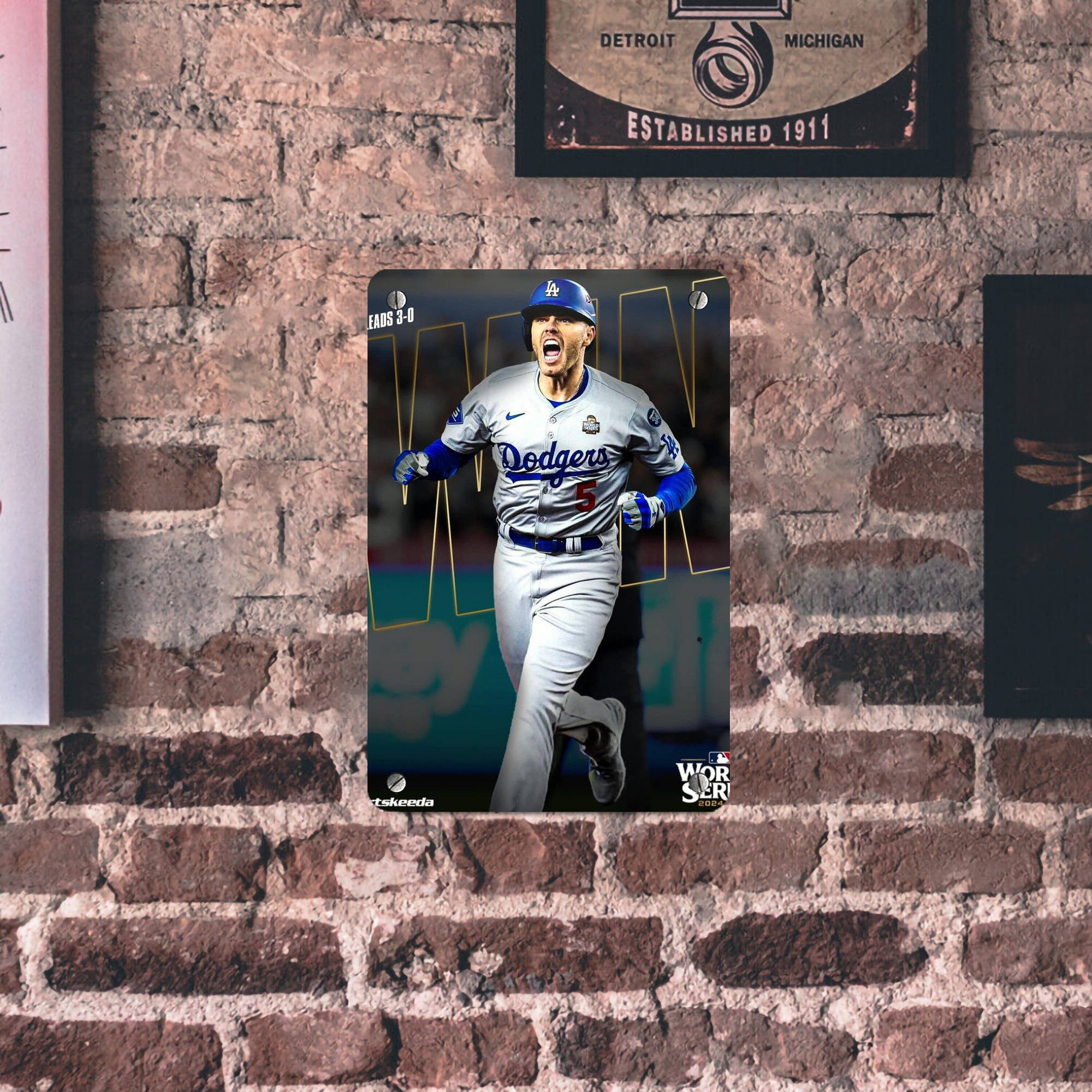  Metal Tin Sign 8x12inch - High-Quality Full-Print Decorative Wall Art, Durable Rust-Resistant Metal Plaque For Living Room, Bedroom, Kitchen, Office, Bar Décor