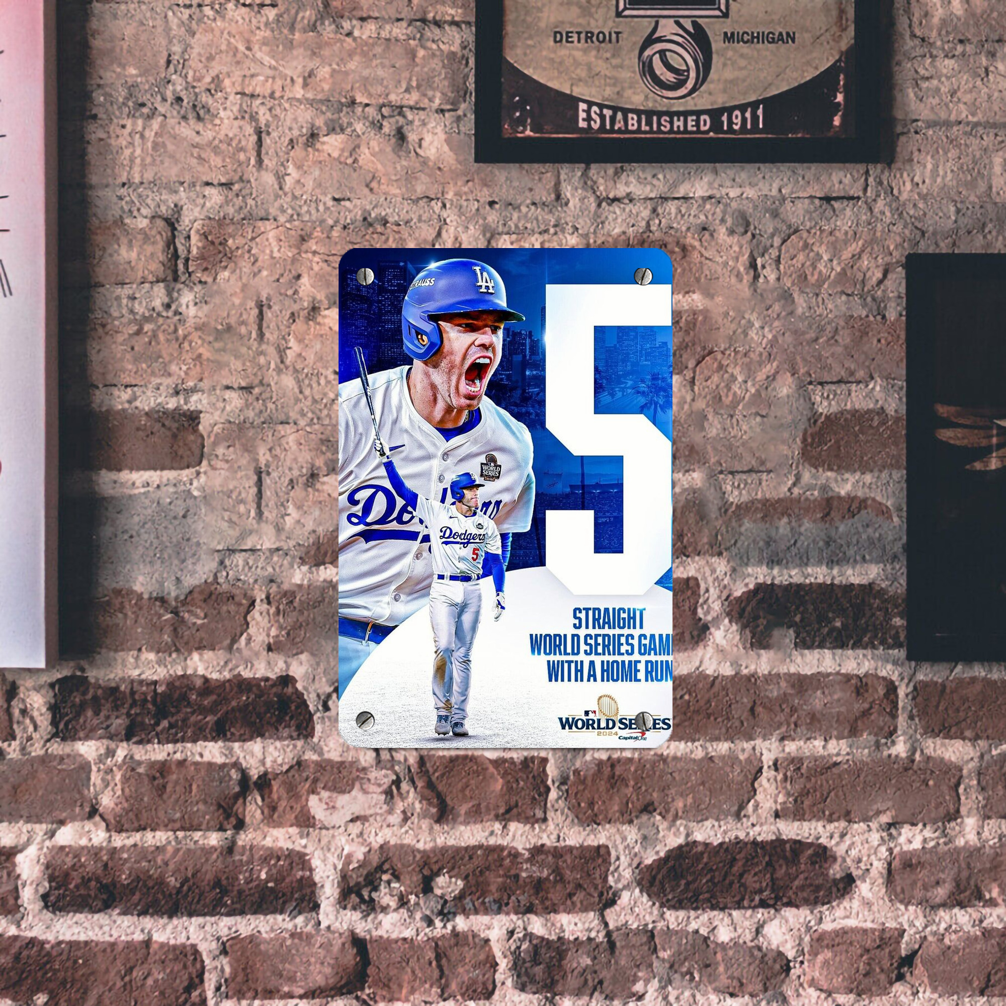  Metal Tin Sign 8x12inch - High-Quality Full-Print Decorative Wall Art, Durable Rust-Resistant Metal Plaque For Living Room, Bedroom, Kitchen, Office, Bar Décor