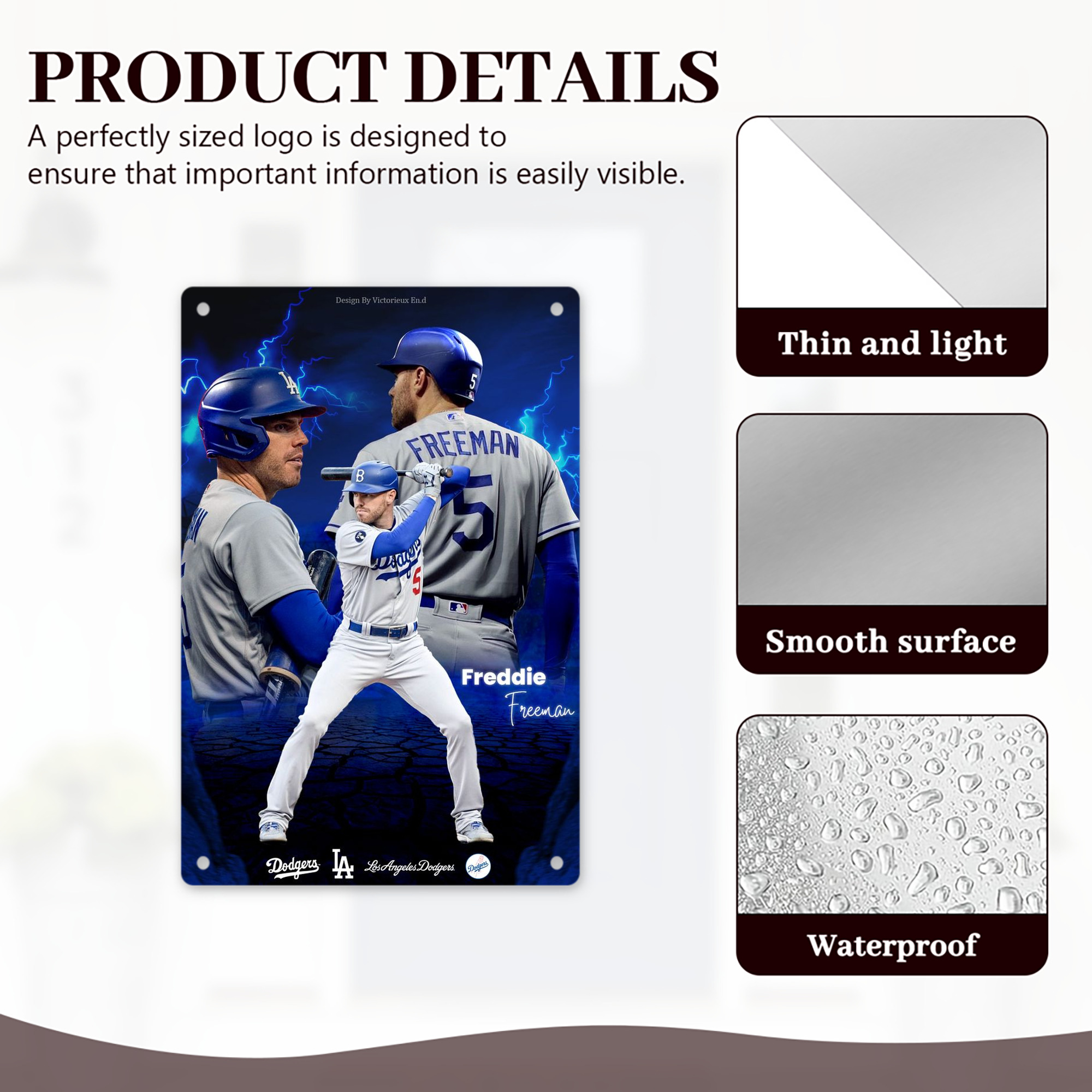  8x12inch Vertical Aluminum Sign - Durable Fade-Resistant Indoor/Outdoor Safety & Information Plaque For Office, Hotel, Restaurant, Bar, Public Spaces