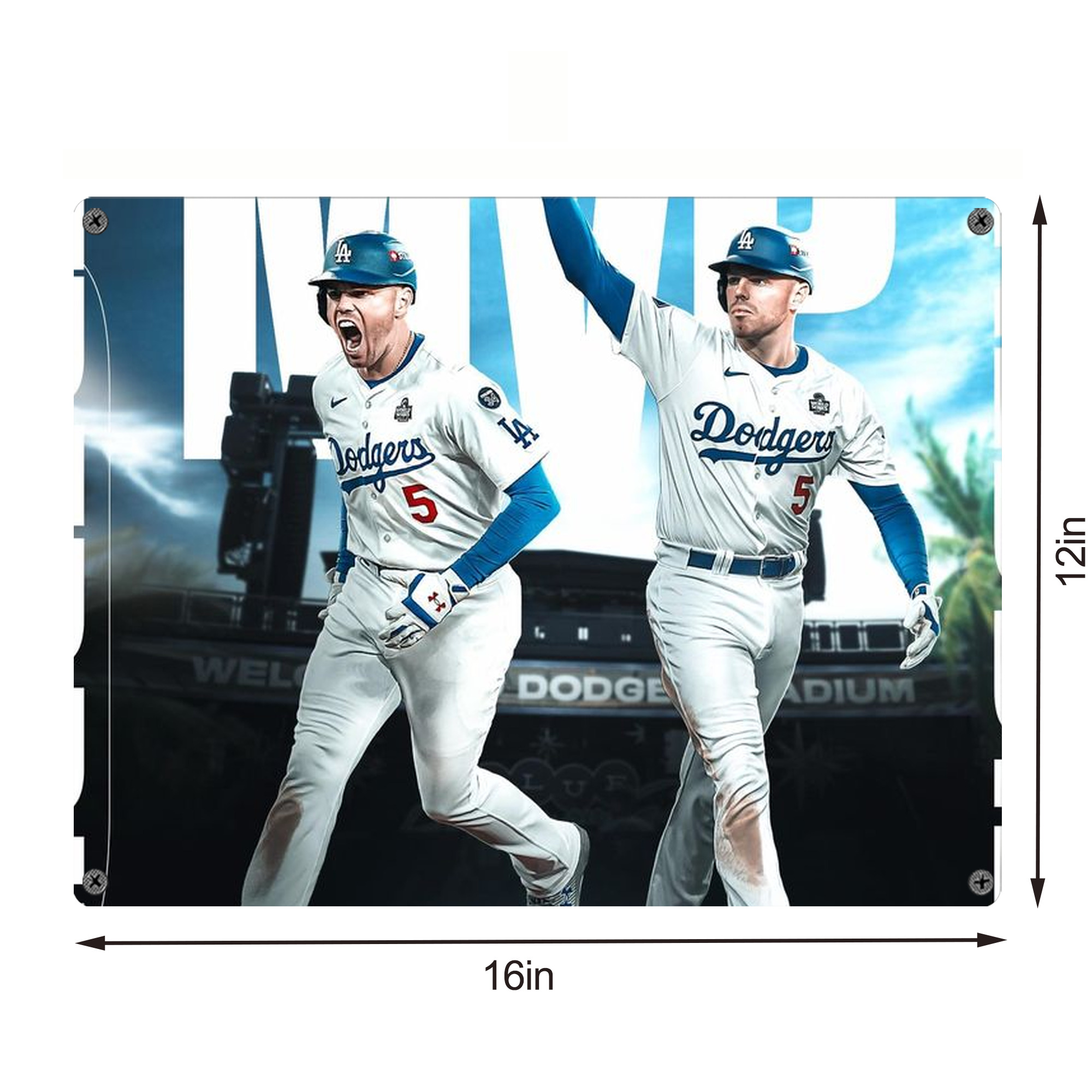  Vintage Metal Tin Sign 16x12 – Full-Print Iron Wall Decor – Durable, Fade-Resistant – Easy To Hang – Ideal For Home, Bar, Kitchen & Office Decor