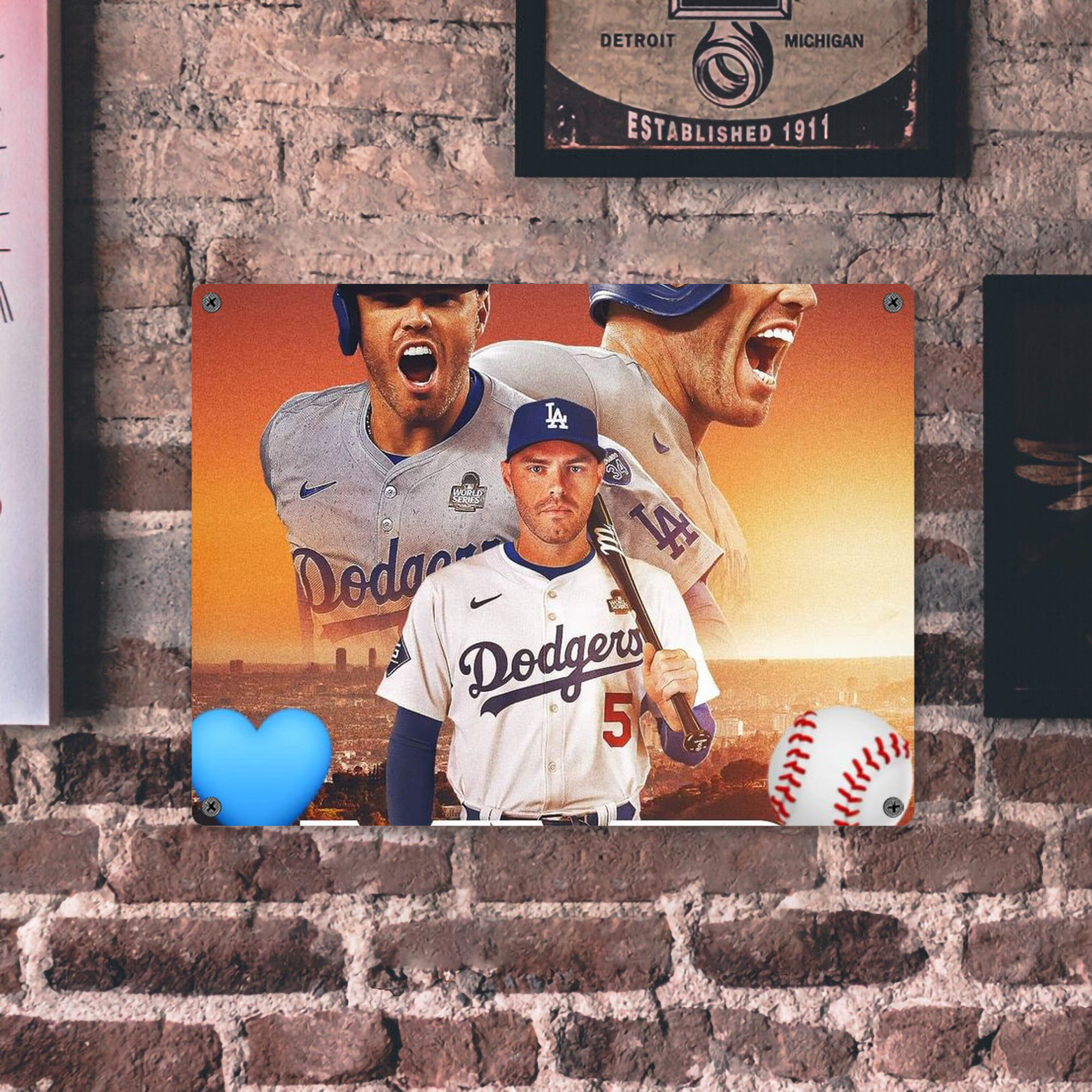  Vintage Metal Tin Sign 16x12 – Full-Print Iron Wall Decor – Durable, Fade-Resistant – Easy To Hang – Ideal For Home, Bar, Kitchen & Office Decor