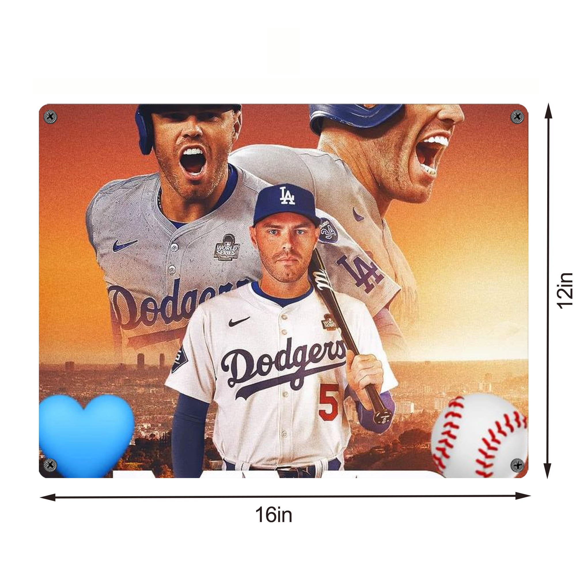  Vintage Metal Tin Sign 16x12 – Full-Print Iron Wall Decor – Durable, Fade-Resistant – Easy To Hang – Ideal For Home, Bar, Kitchen & Office Decor