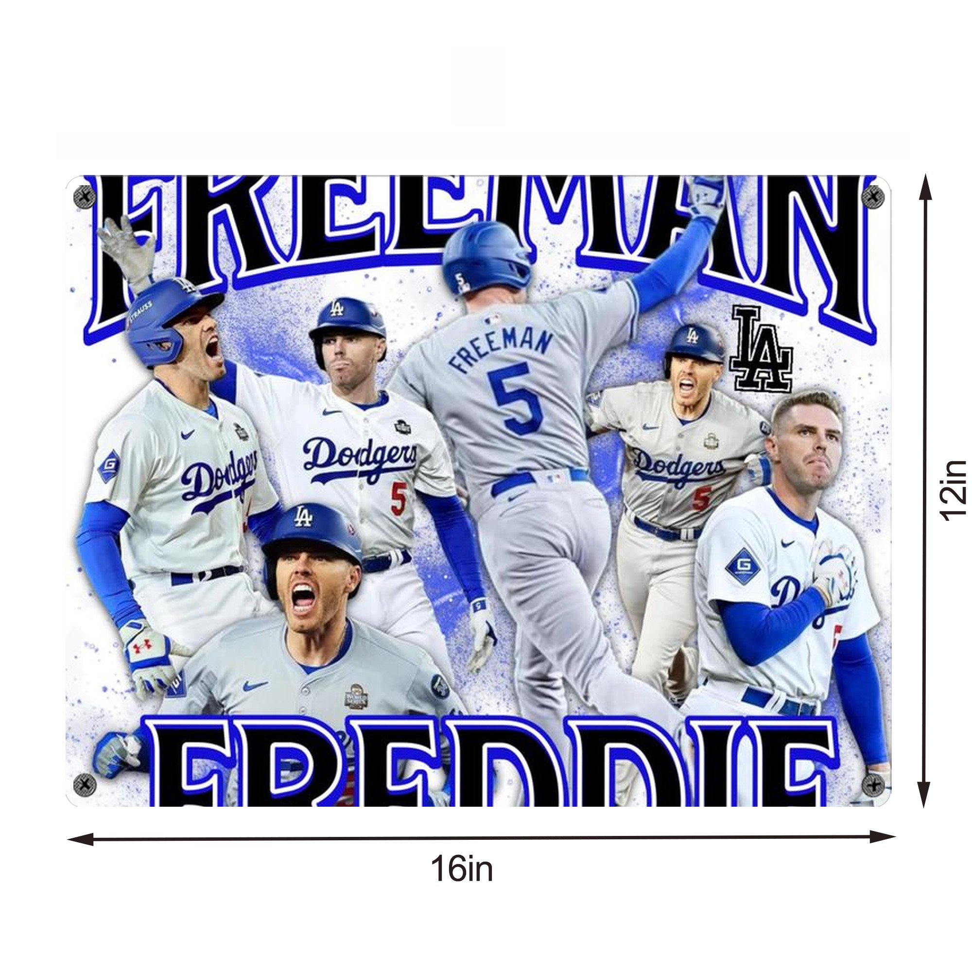  Vintage Metal Tin Sign 16x12 – Full-Print Iron Wall Decor – Durable, Fade-Resistant – Easy To Hang – Ideal For Home, Bar, Kitchen & Office Decor