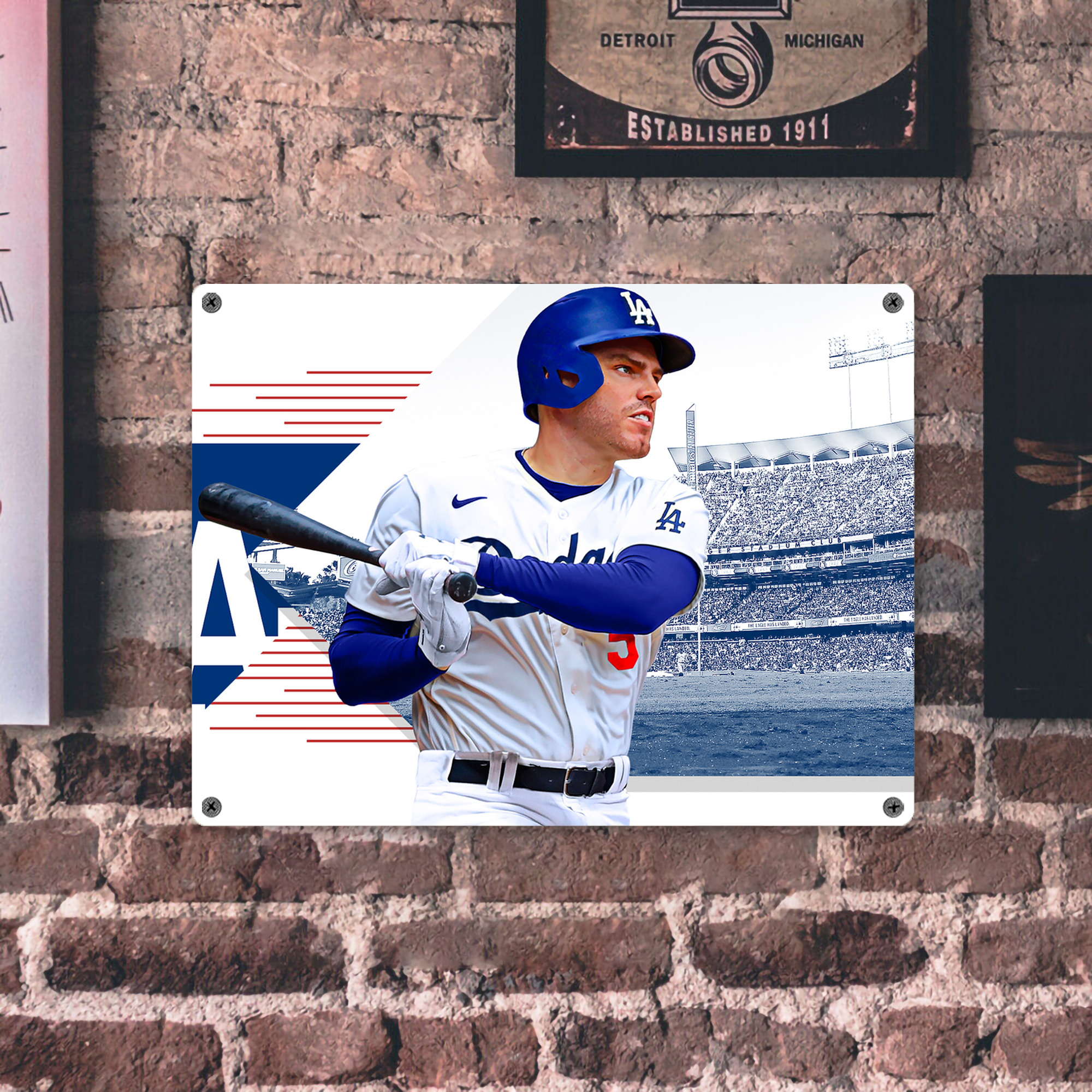  Vintage Metal Tin Sign 16x12 – Full-Print Iron Wall Decor – Durable, Fade-Resistant – Easy To Hang – Ideal For Home, Bar, Kitchen & Office Decor