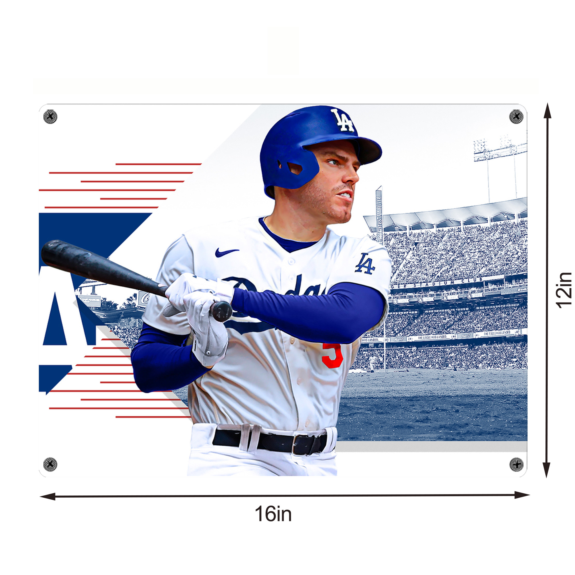  Vintage Metal Tin Sign 16x12 – Full-Print Iron Wall Decor – Durable, Fade-Resistant – Easy To Hang – Ideal For Home, Bar, Kitchen & Office Decor