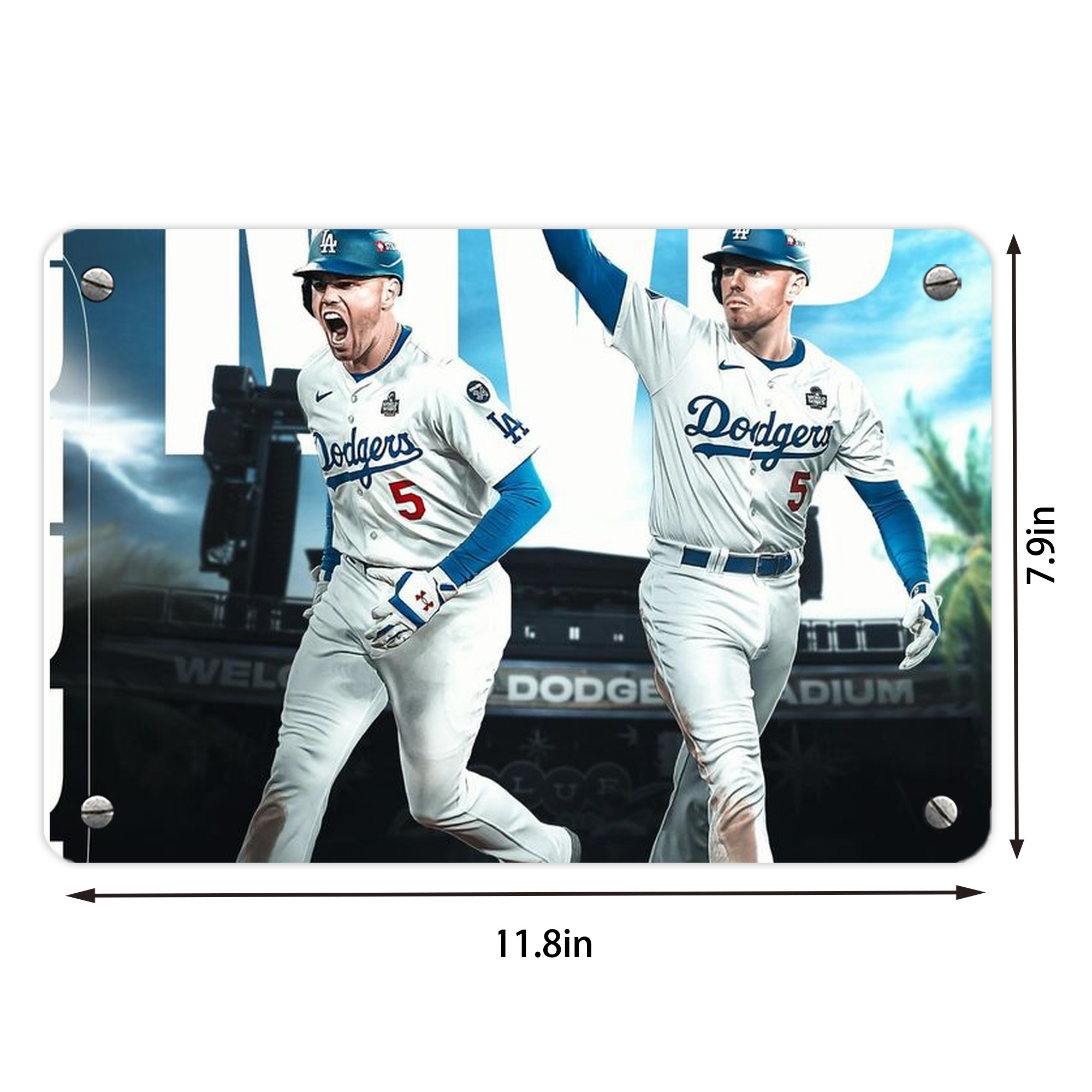  Metal Tin Sign 12x8inch - Premium Full-Print Decorative Wall Art, Durable Rust-Resistant Metal Plaque For Living Room, Bedroom, Kitchen, Office, Bar Décor